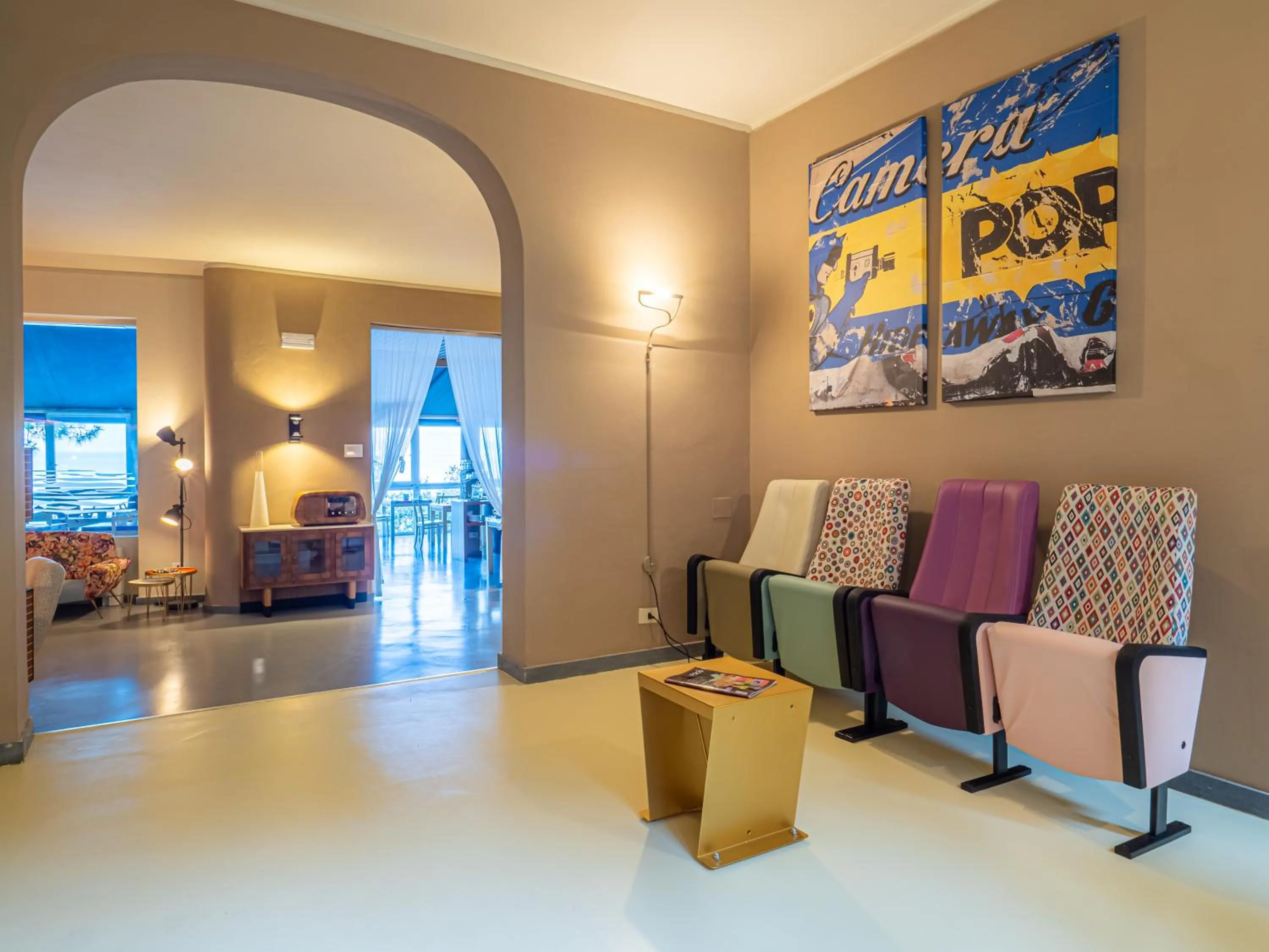 Lobby or reception in Hotel Il Nido