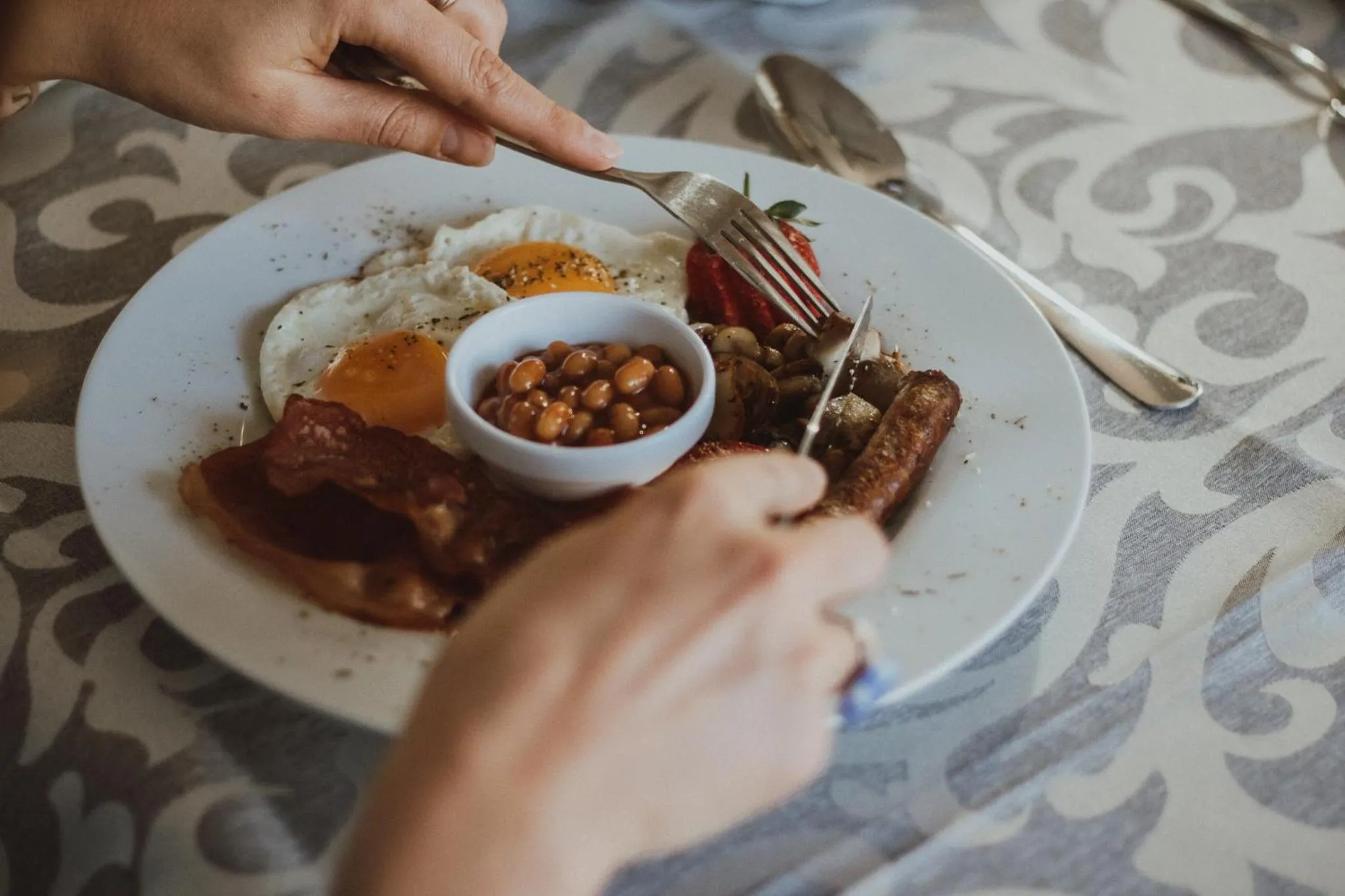 Kitchen or kitchenette in Three Olives Guesthouse