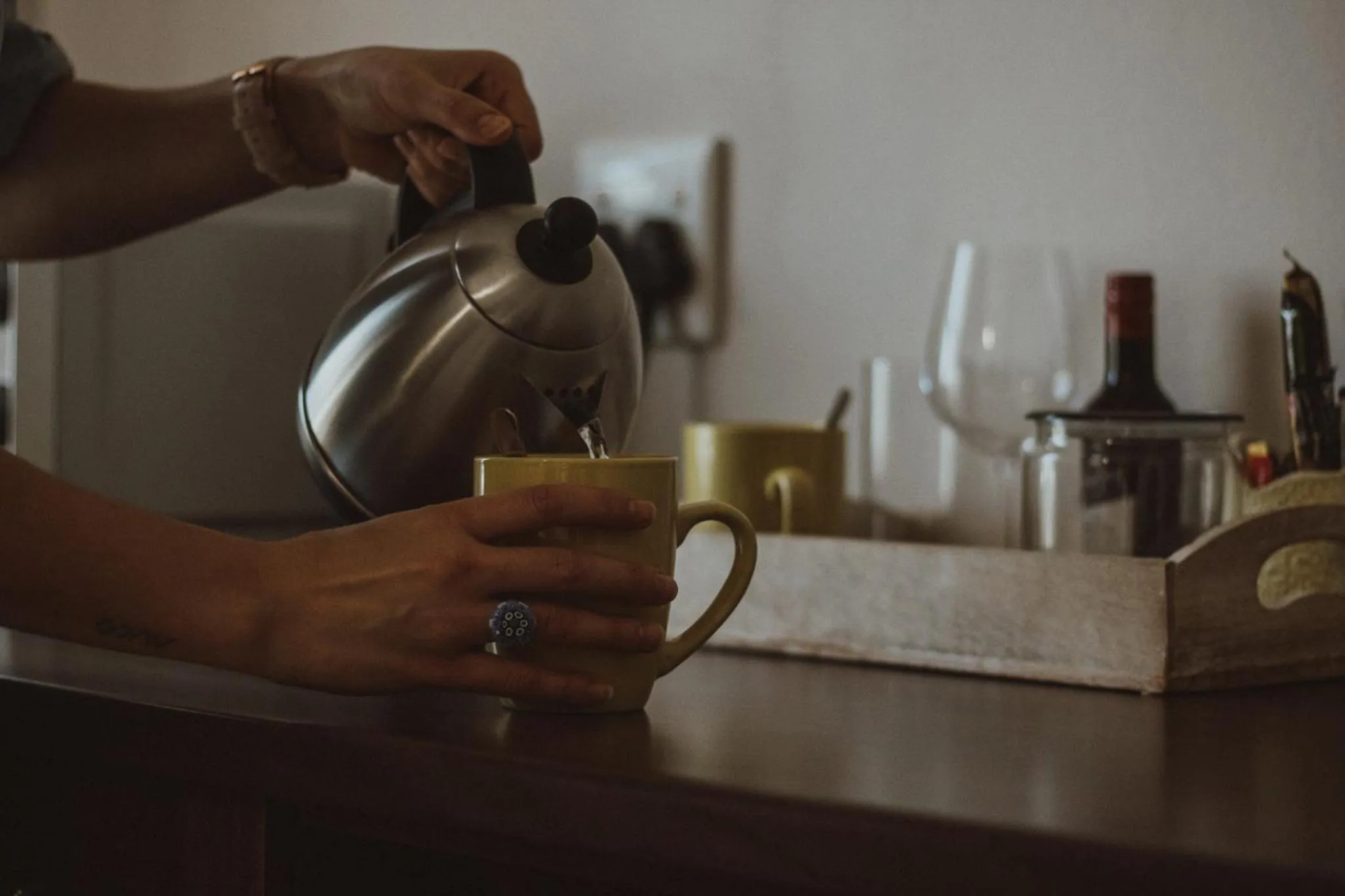 Coffee/tea facilities in Three Olives Guesthouse