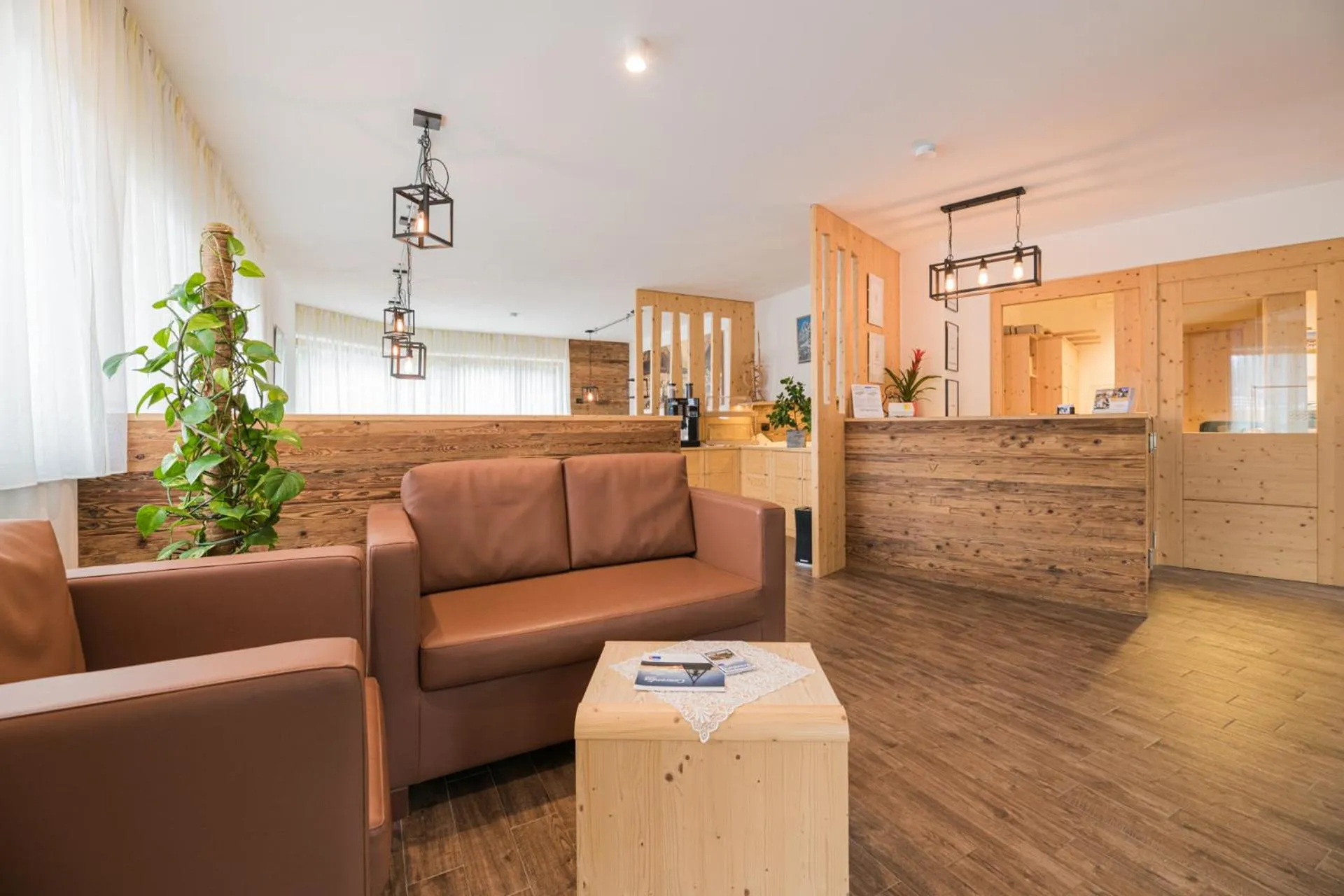 Library in PLAN DE CORONES apartments