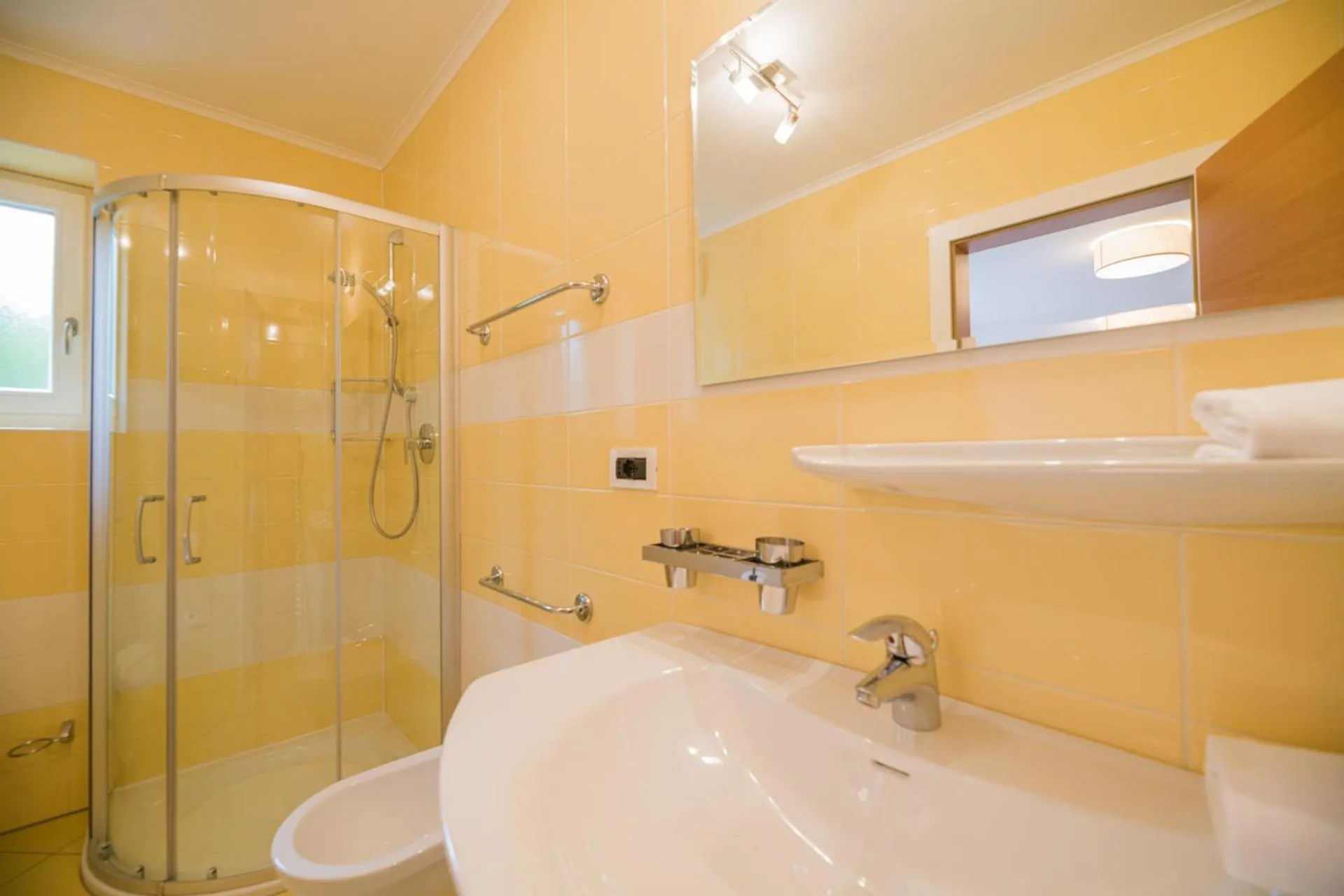 Shower in PLAN DE CORONES apartments