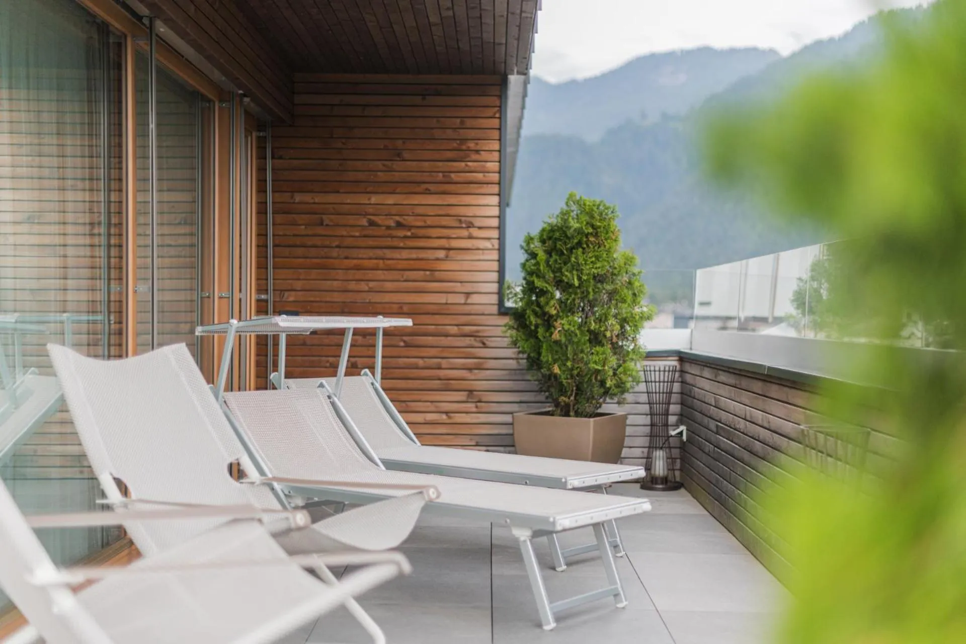 Balcony/Terrace in PLAN DE CORONES apartments