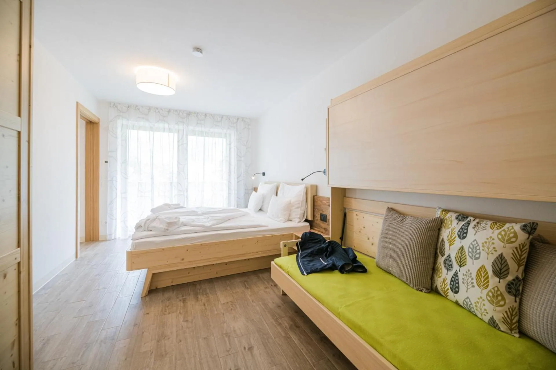 Bedroom, Bed in PLAN DE CORONES apartments