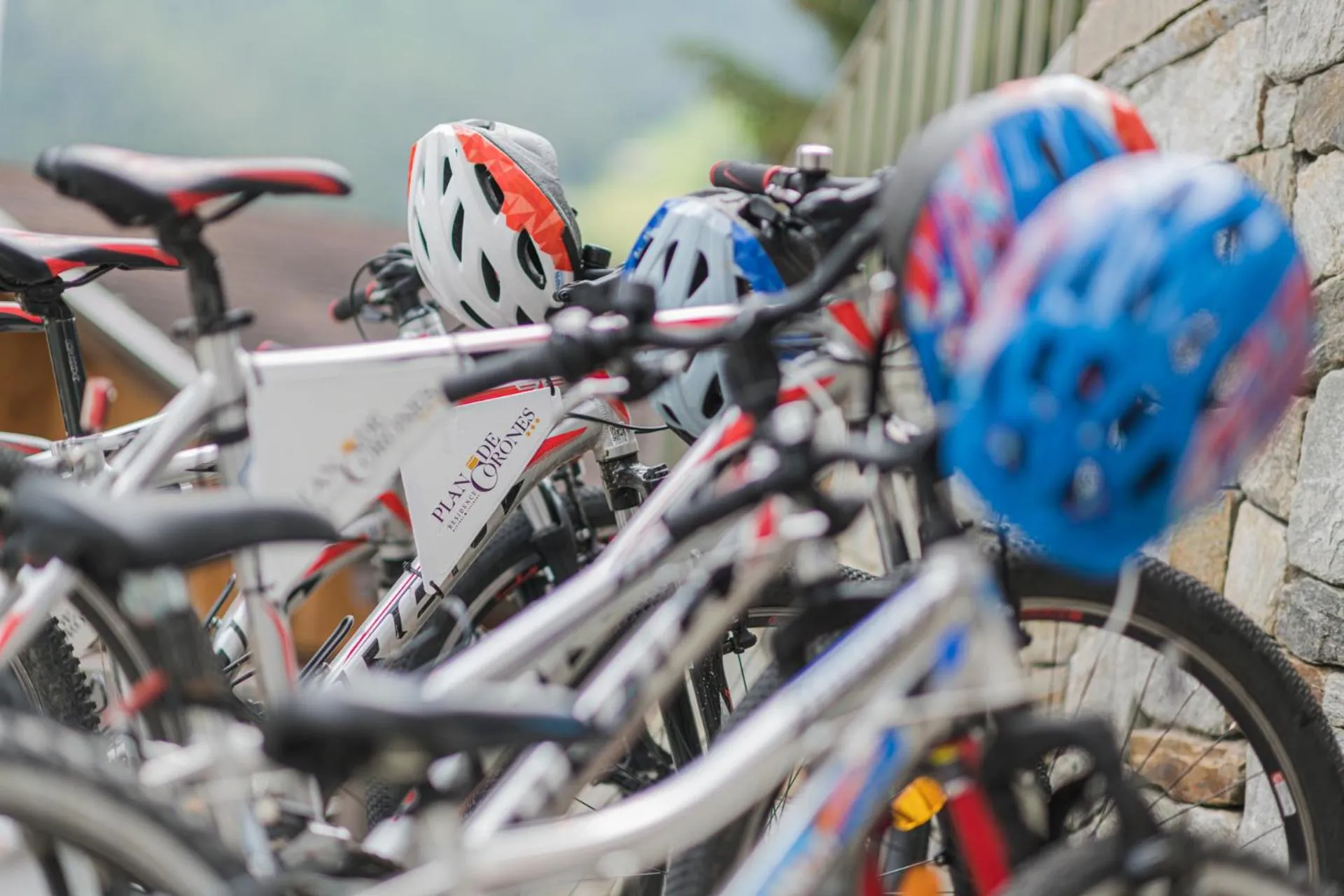 Cycling in PLAN DE CORONES apartments