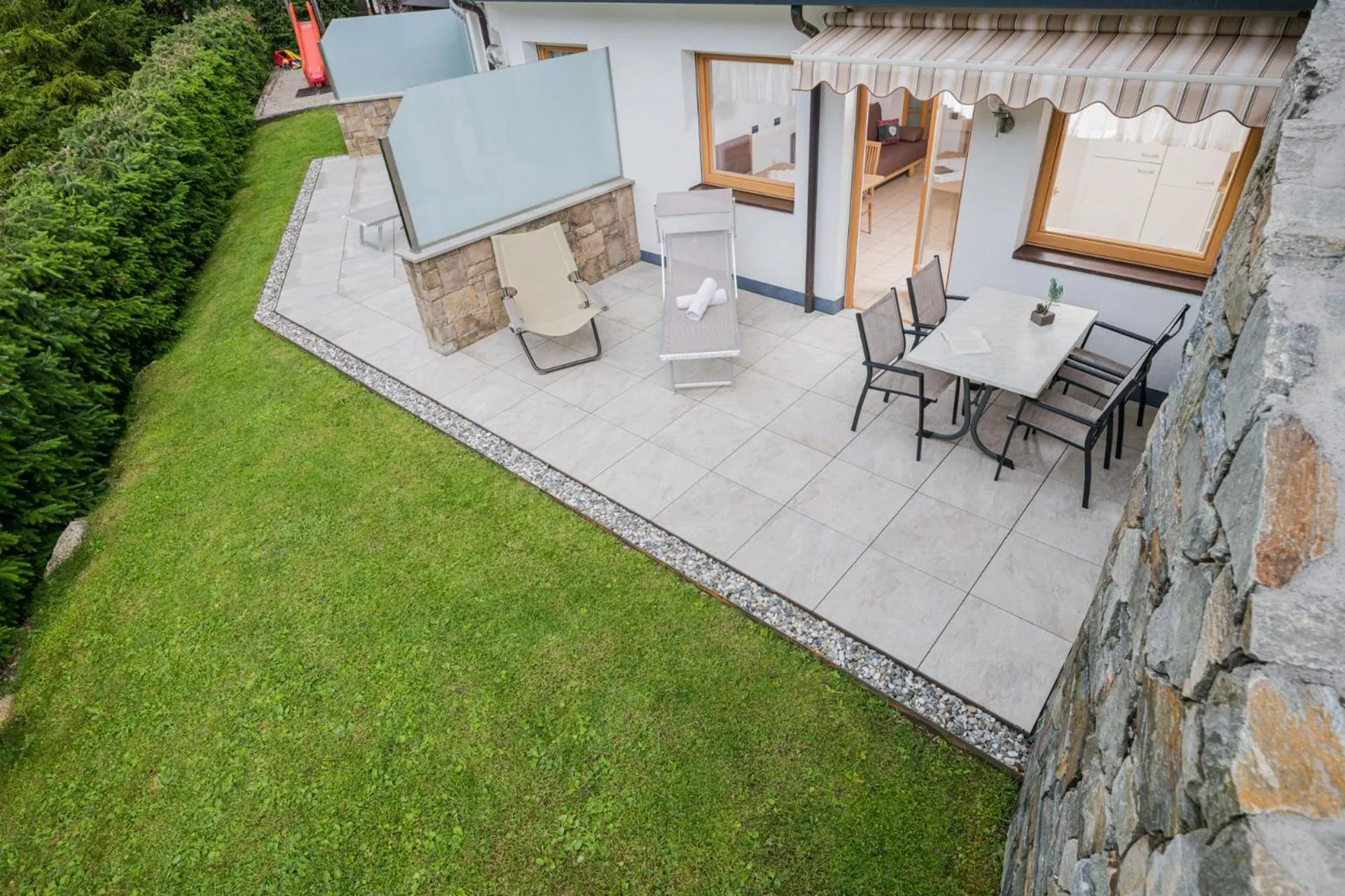 Garden in PLAN DE CORONES apartments