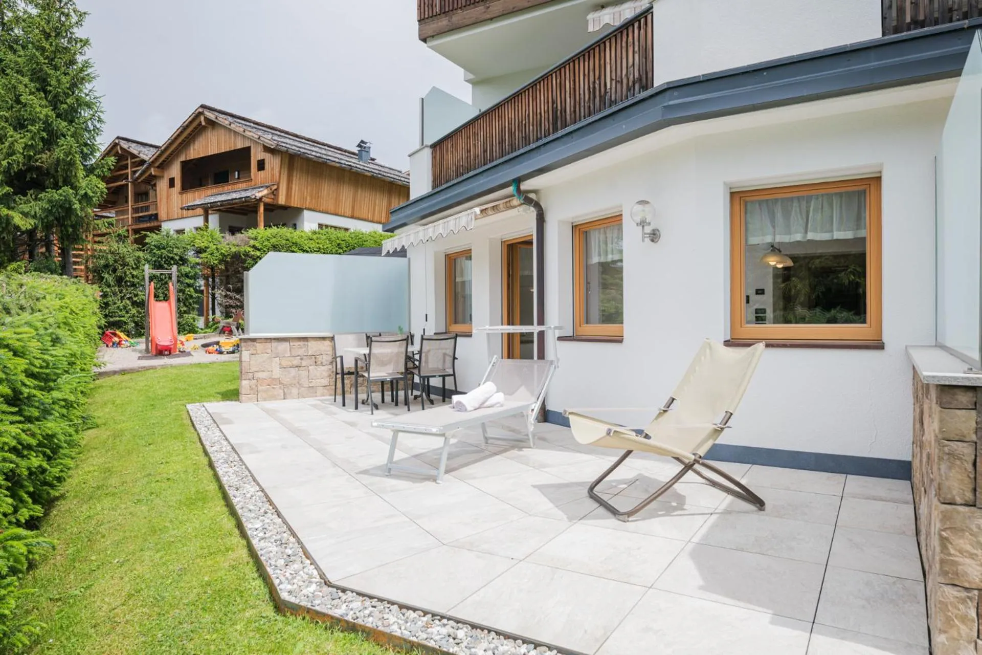 Garden in PLAN DE CORONES apartments