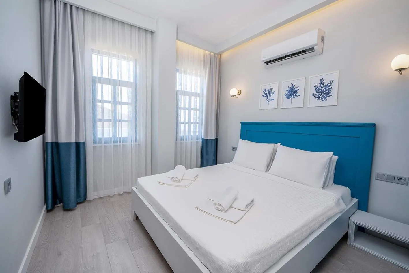 Bed in Kas Marin Hotel