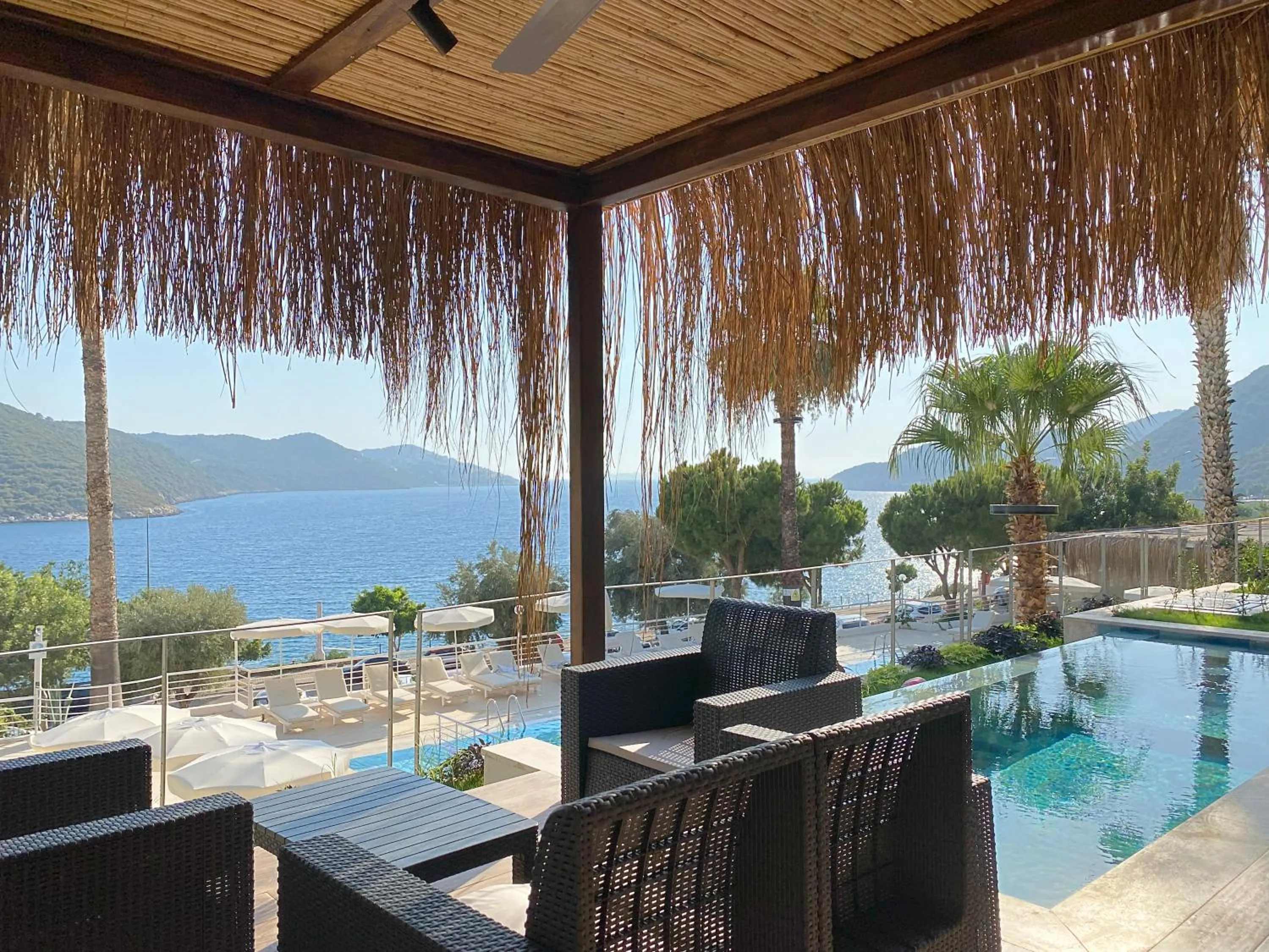 Patio in Kas Marin Hotel