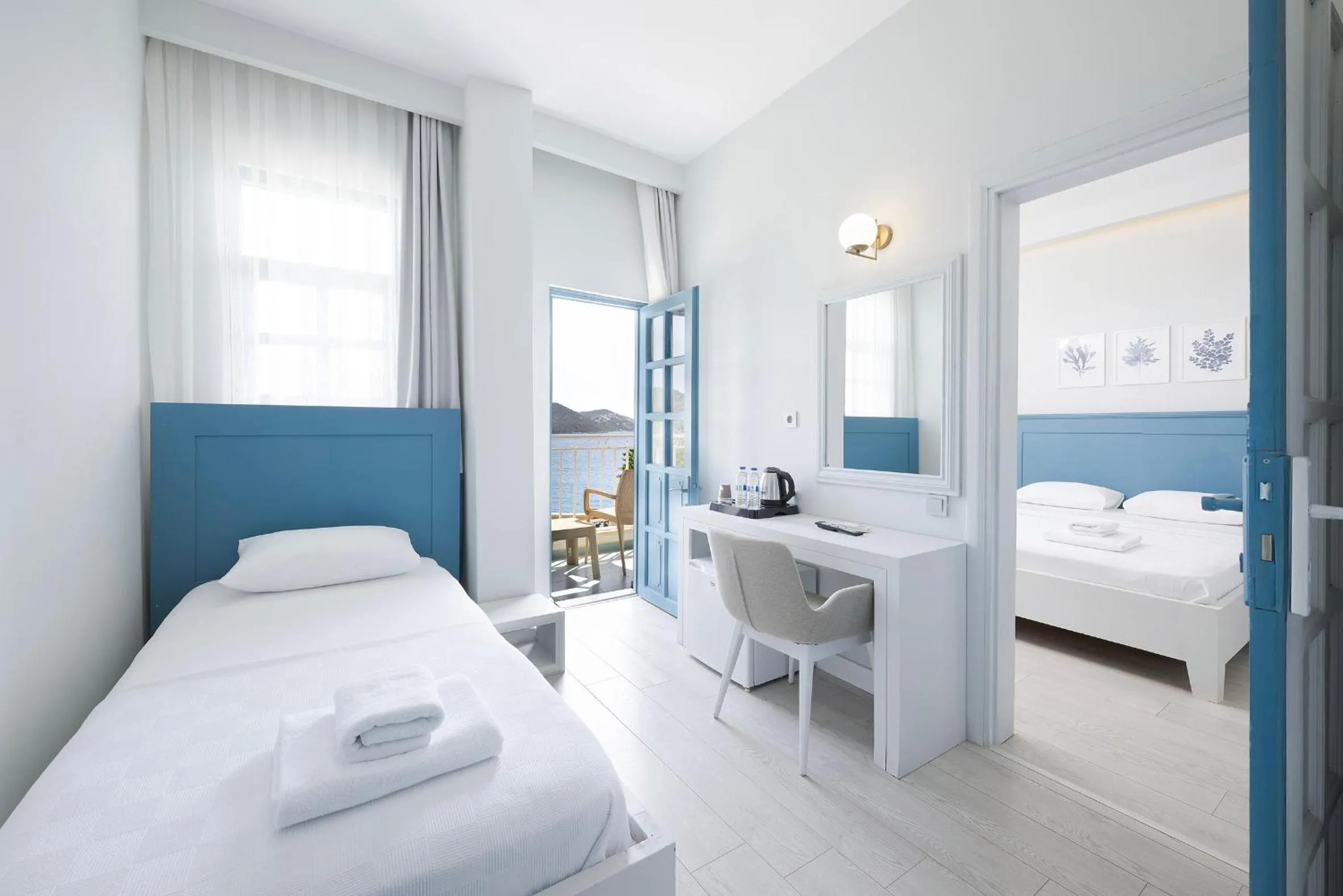 Photo of the whole room, Bed in Kas Marin Hotel