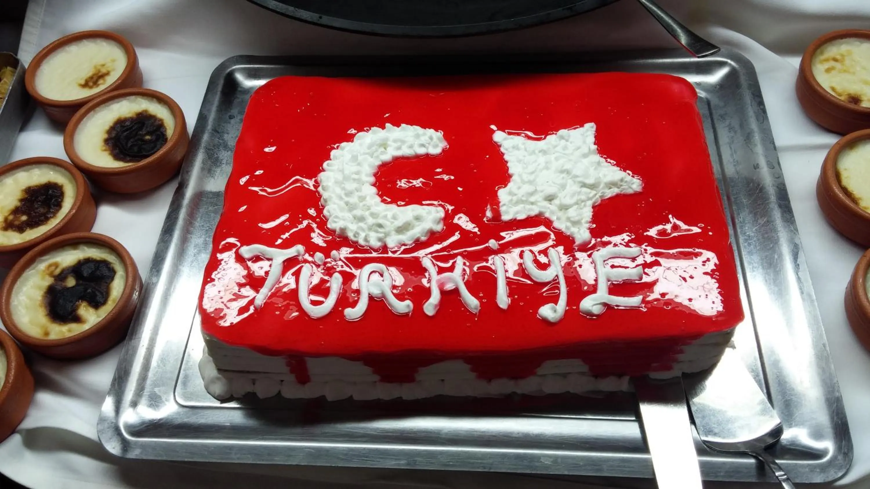 Food and drinks in Side Palm D'or Hotel