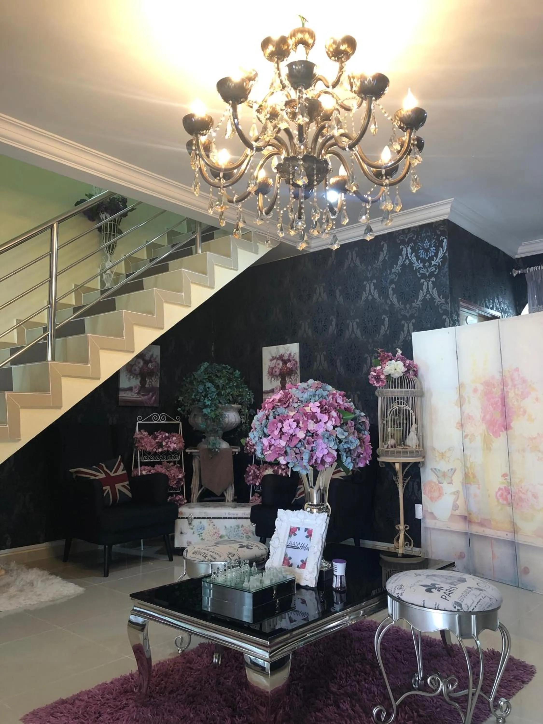 Lobby or reception in AAM Hotel