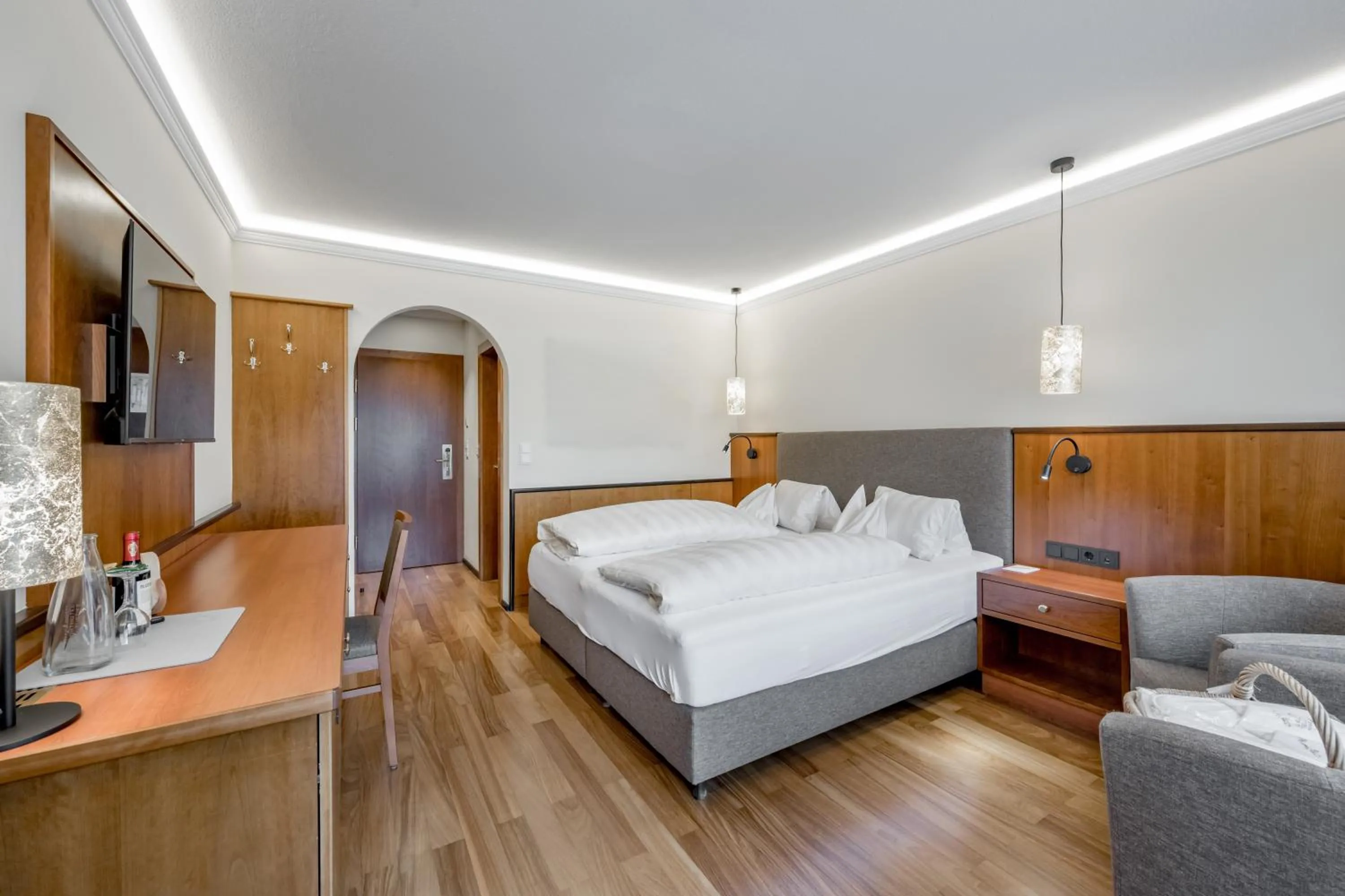 Photo of the whole room, Bed in Sporthotel Neustift