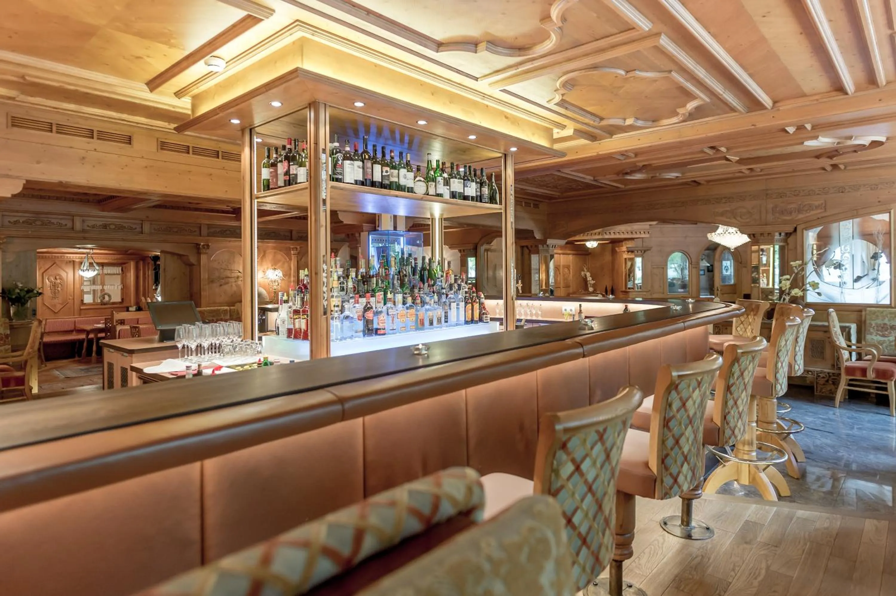 Lounge or bar in Sporthotel Neustift