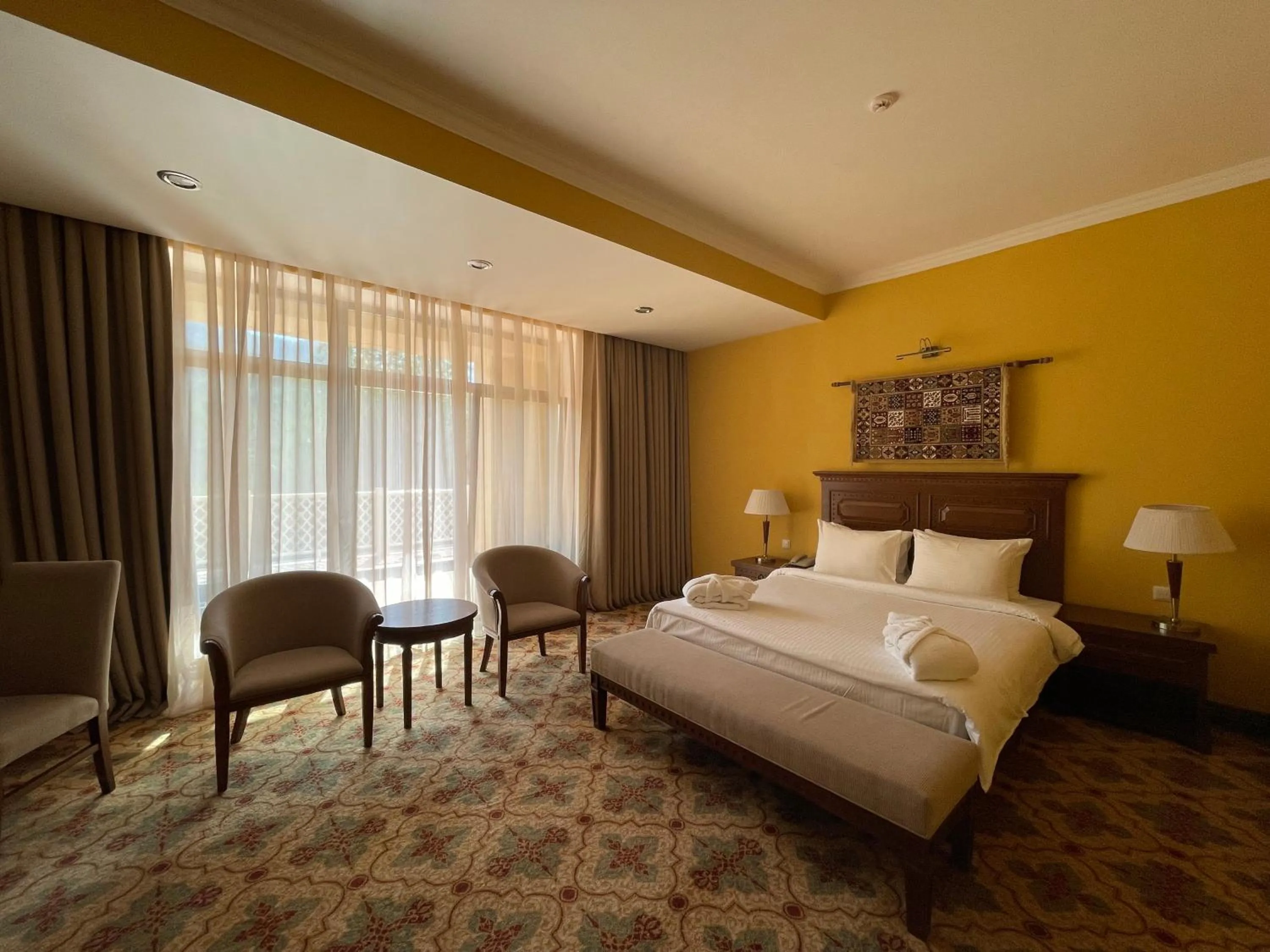 Bed in Samal Resort & SPA