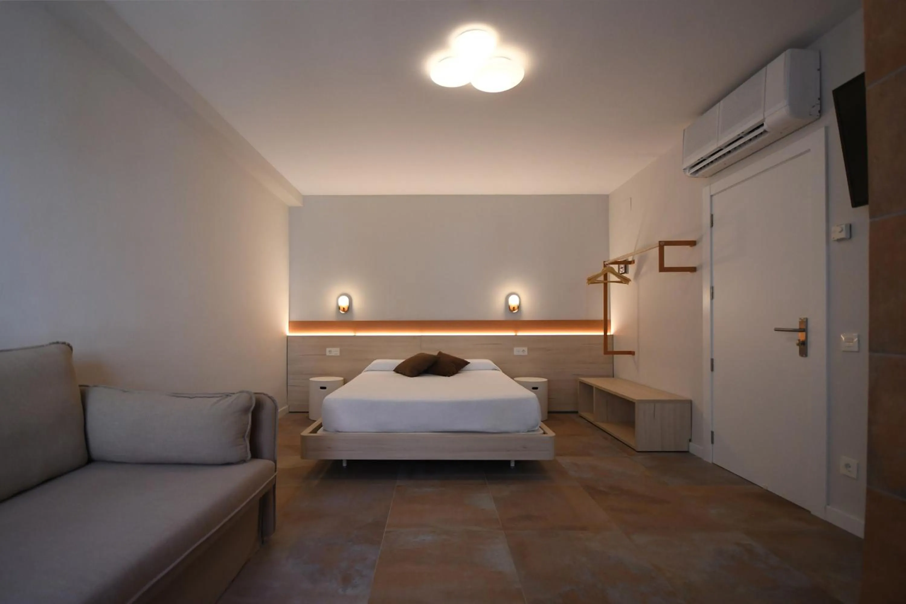 Bed in El Camí Hotel