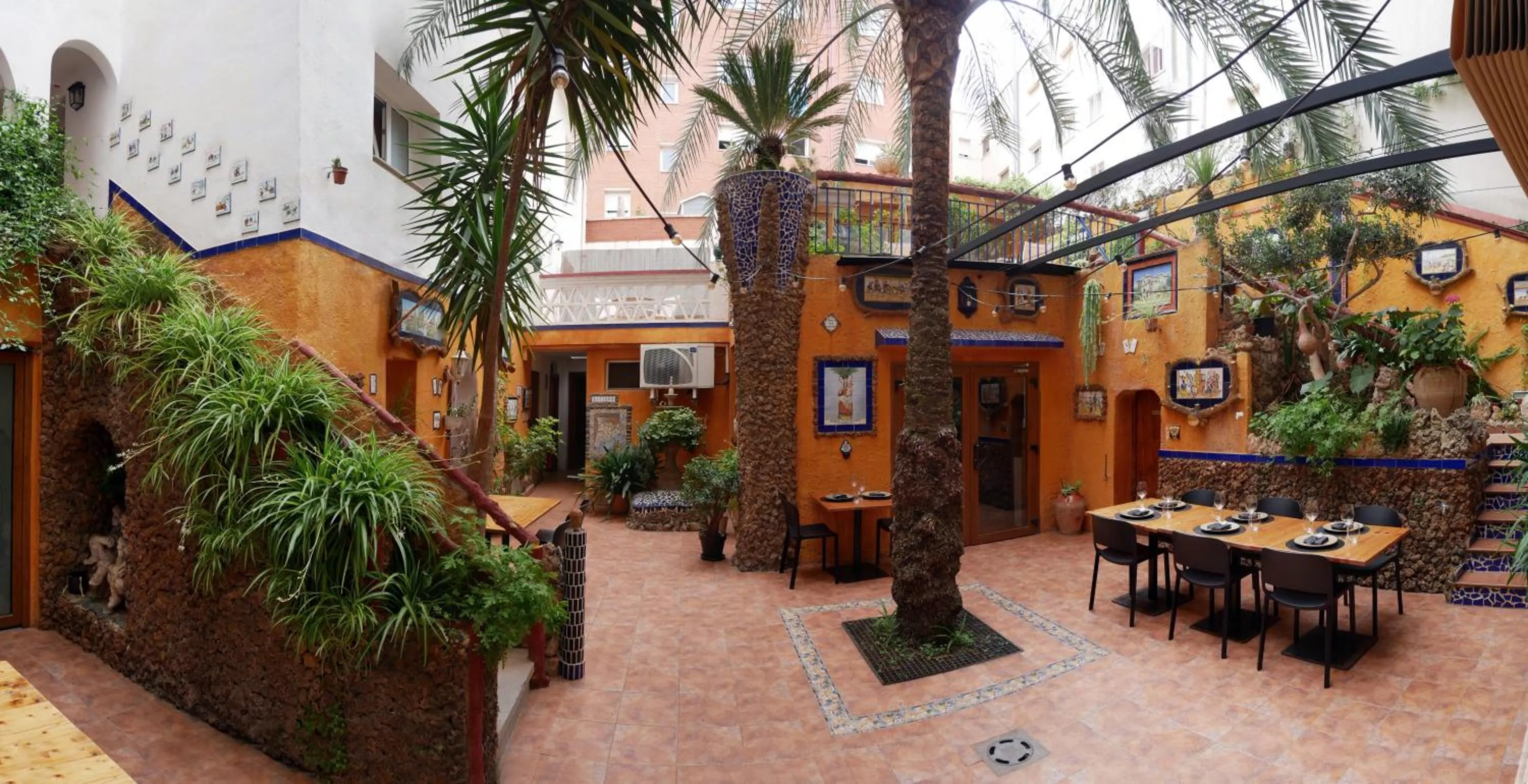 Garden in El Camí Hotel