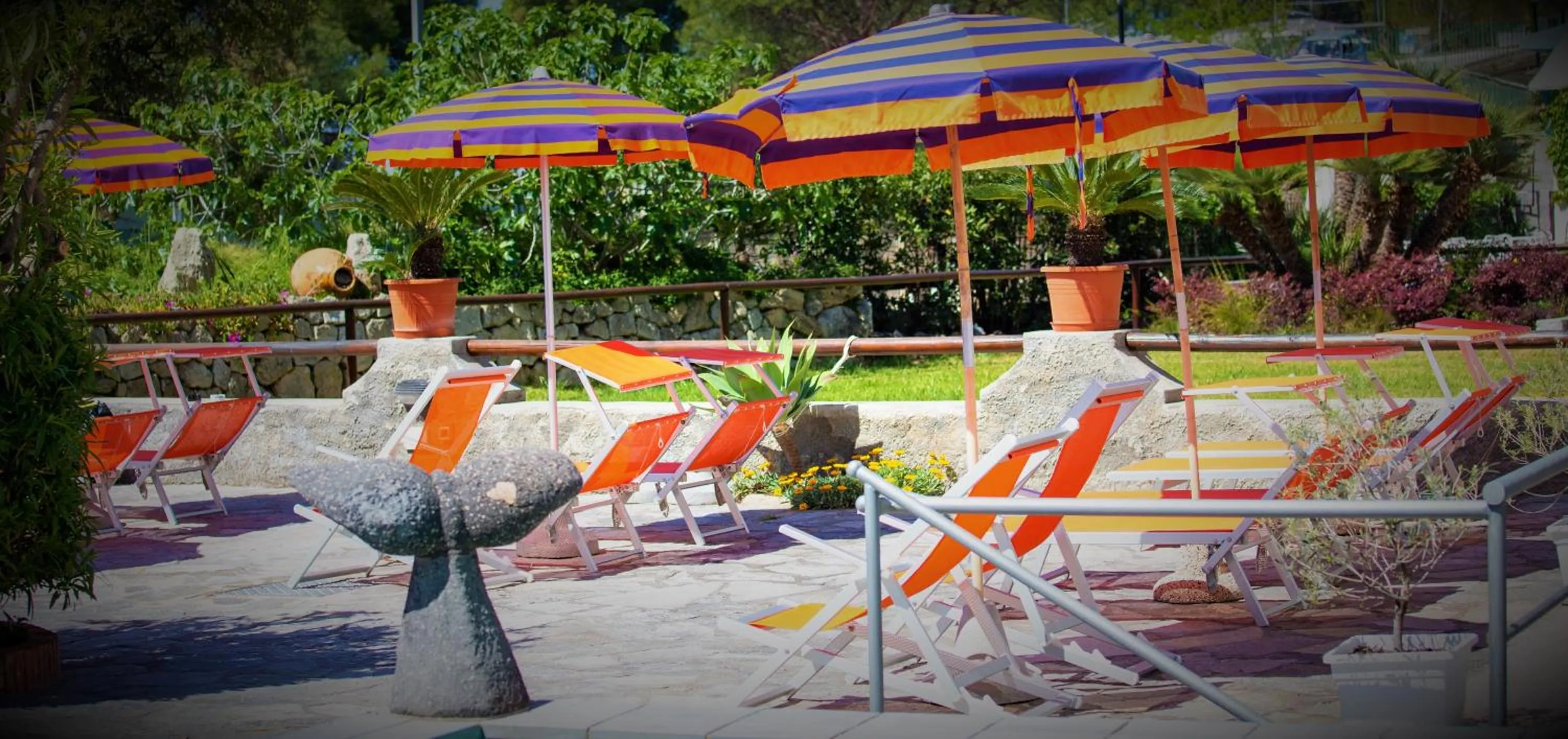 Balcony/Terrace in Hotel La Mandorla