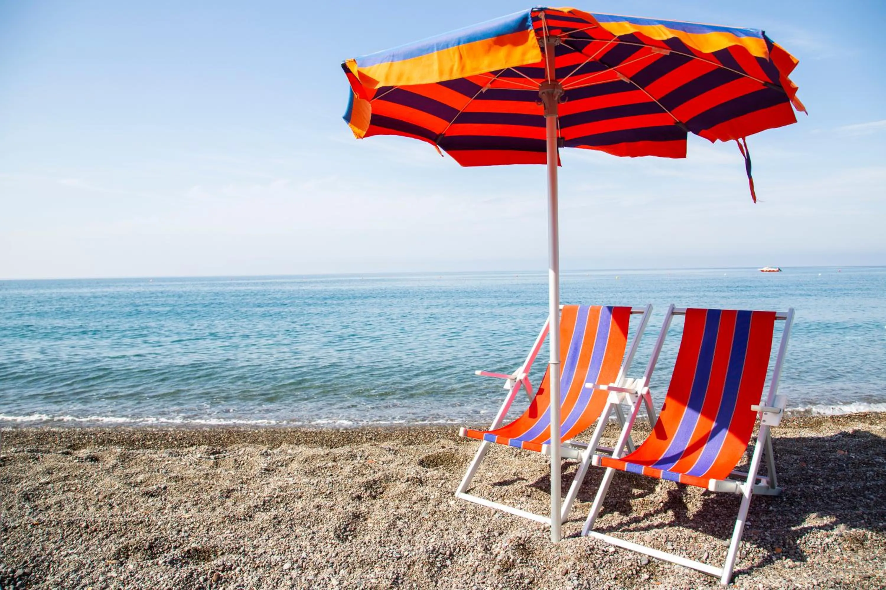 Beach in Hotel La Mandorla