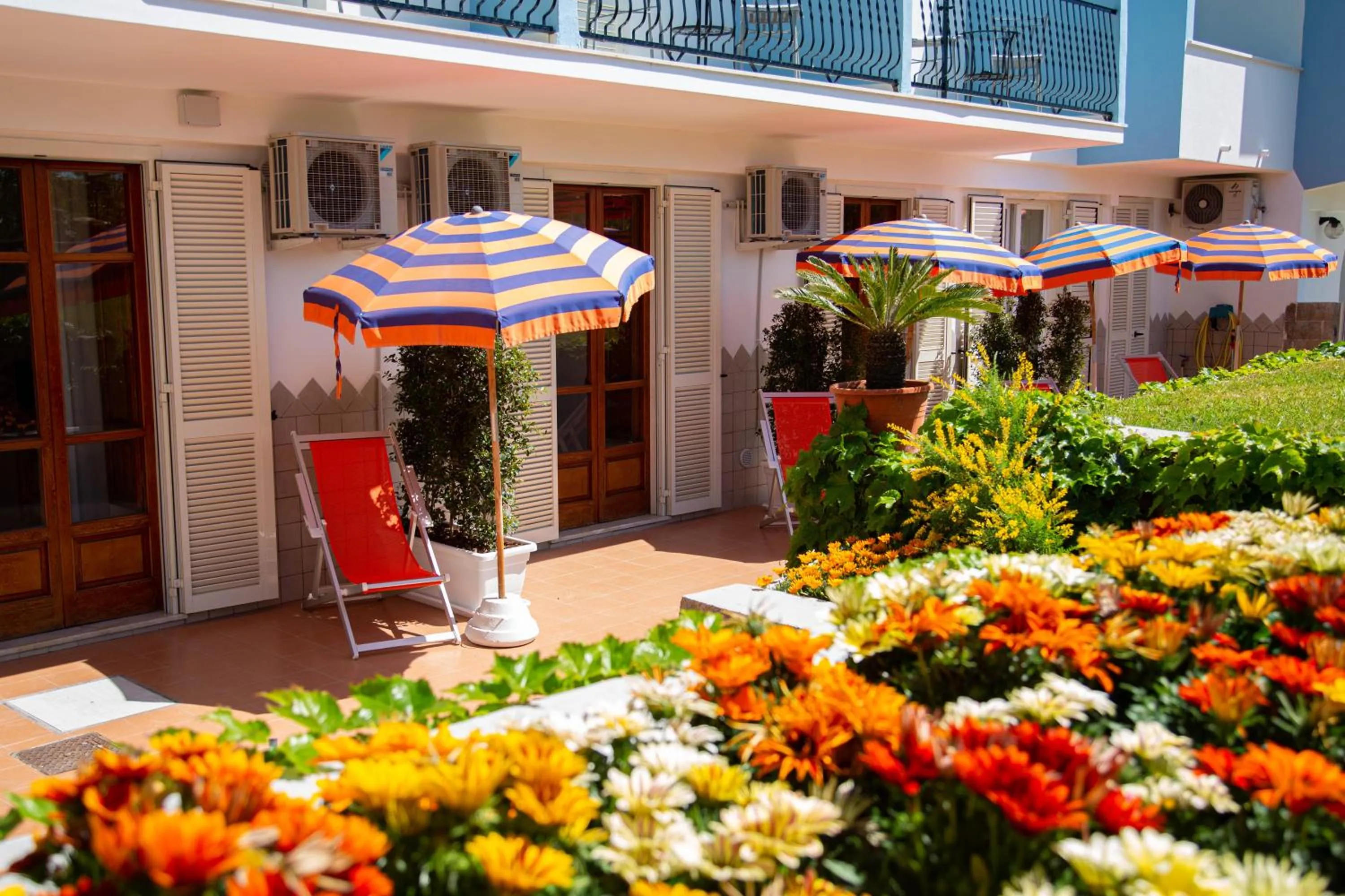 Garden in Hotel La Mandorla