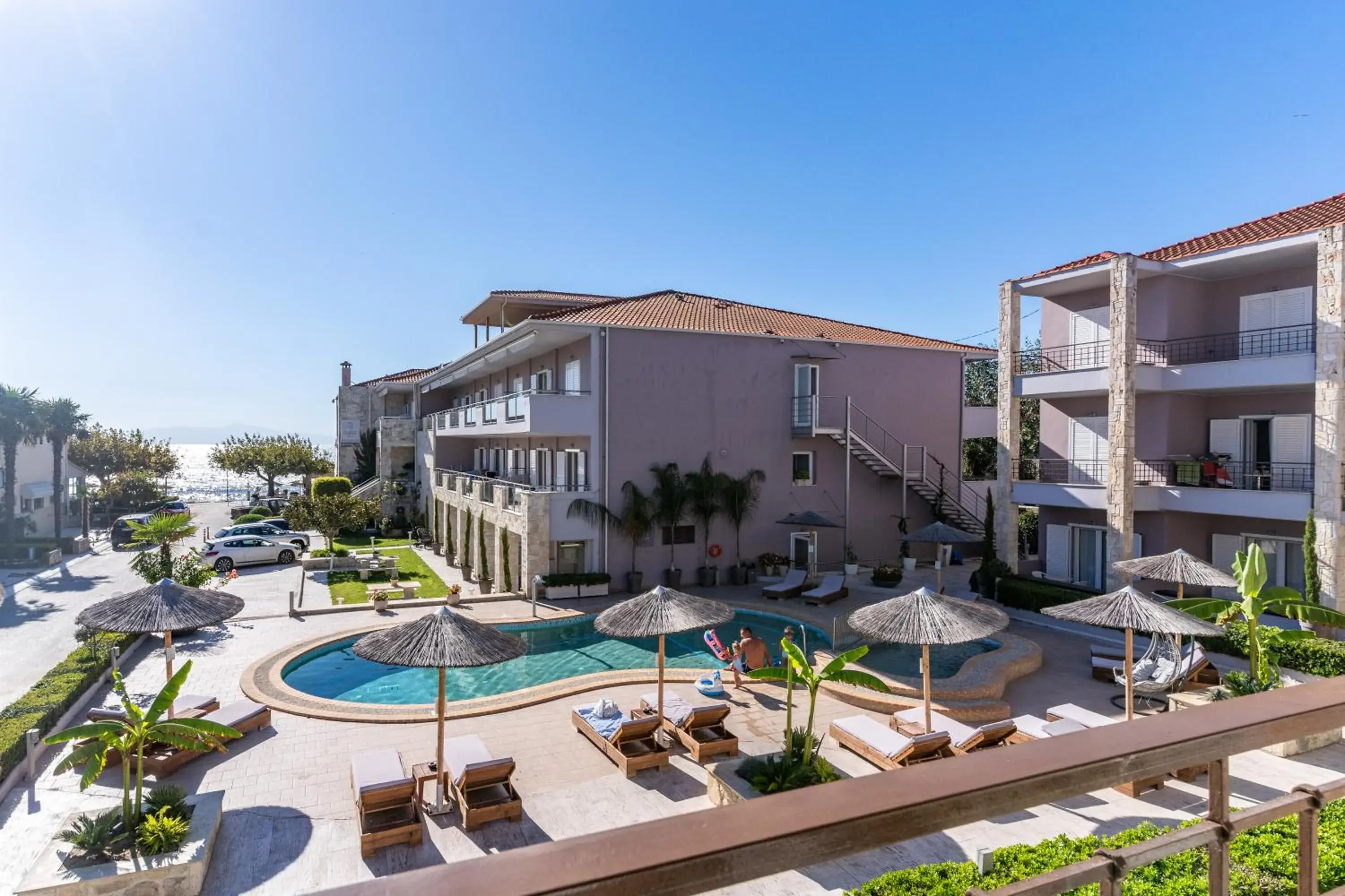 Standard Twin Room with Sea View in Siviris Golden Beach Standard Twin Room with Sea View in Siviris Golden Beach