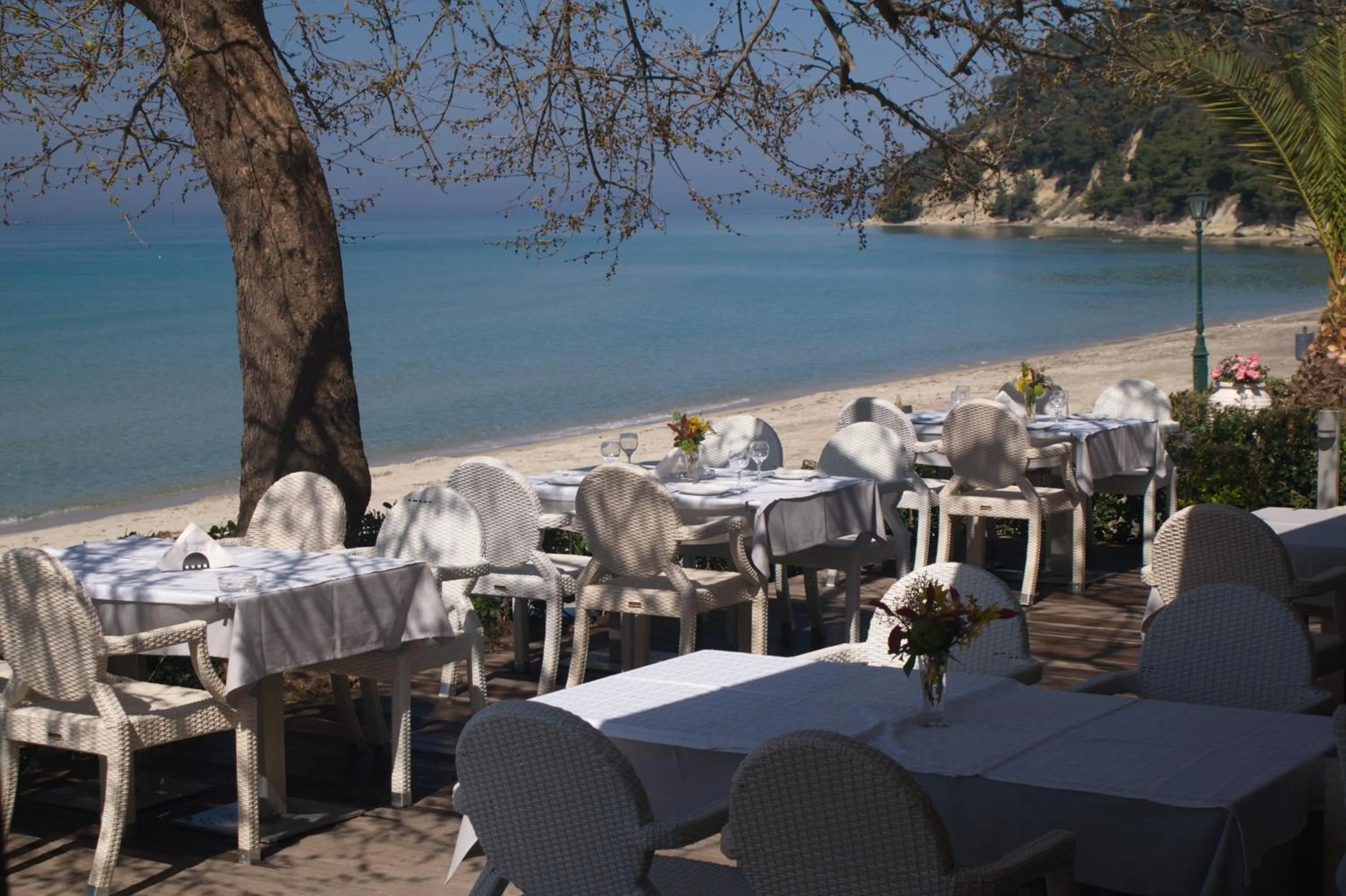 Restaurant/places to eat in Siviris Golden Beach