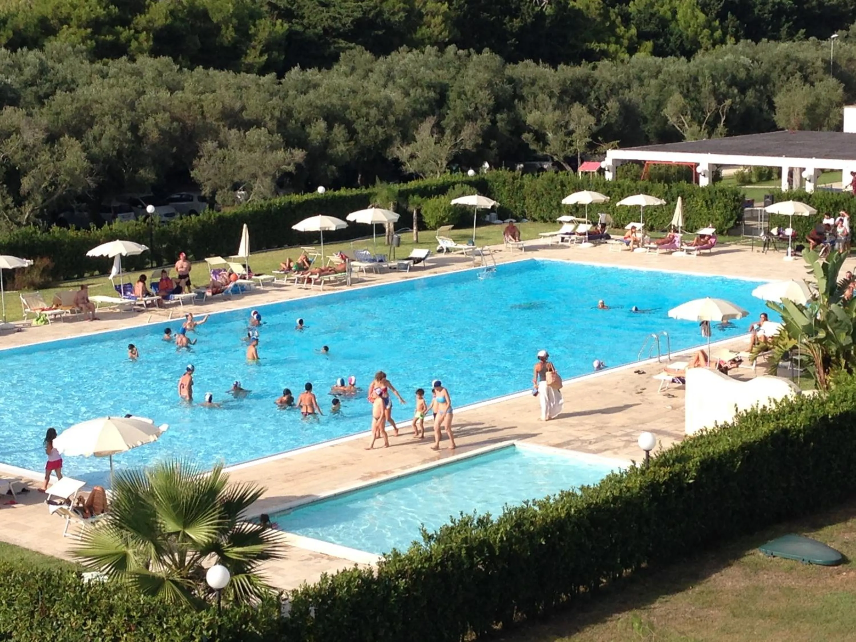 Pool view in Residence - Blu Mare Alimini