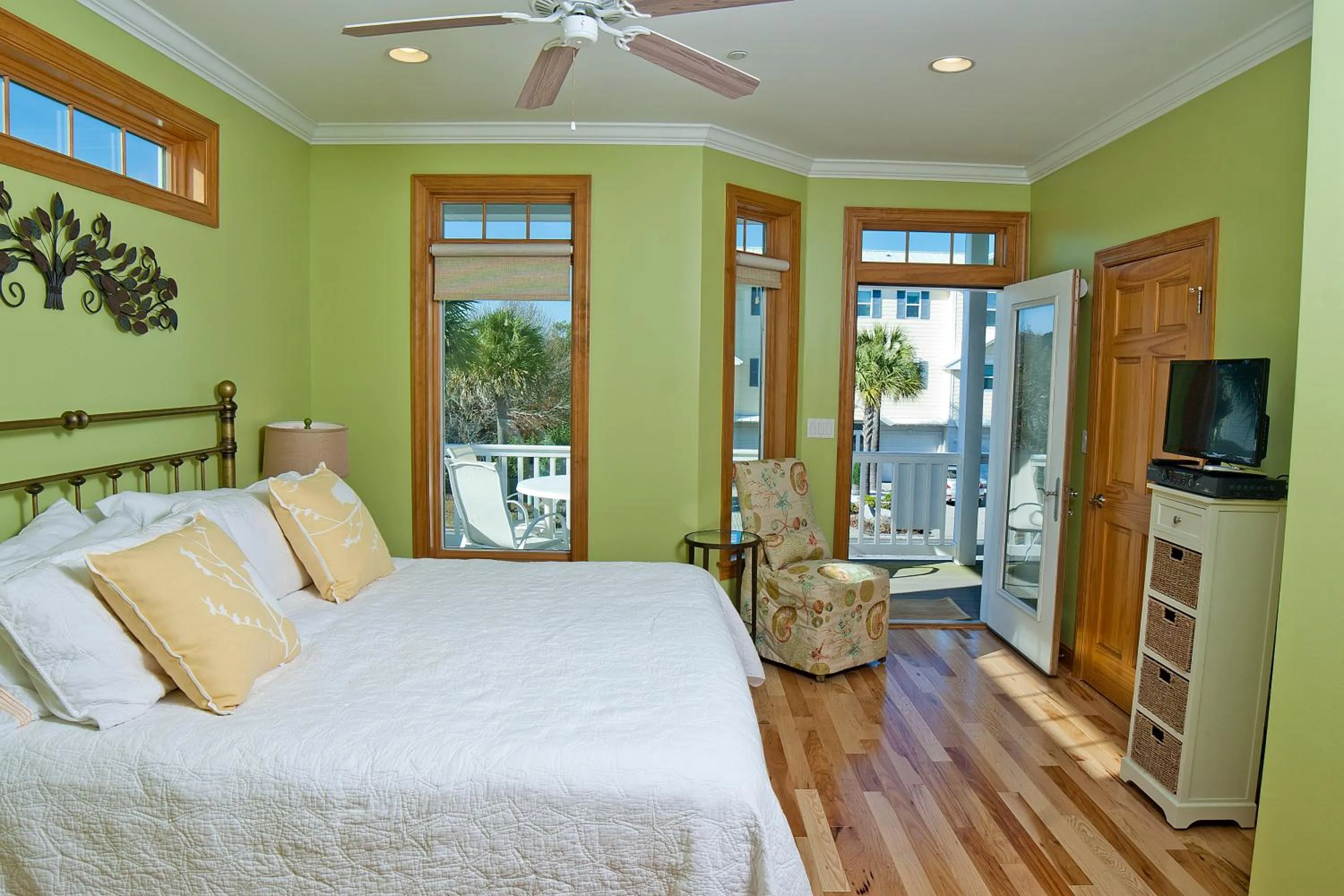 Bed in DeSoto Beach Vacation Properties