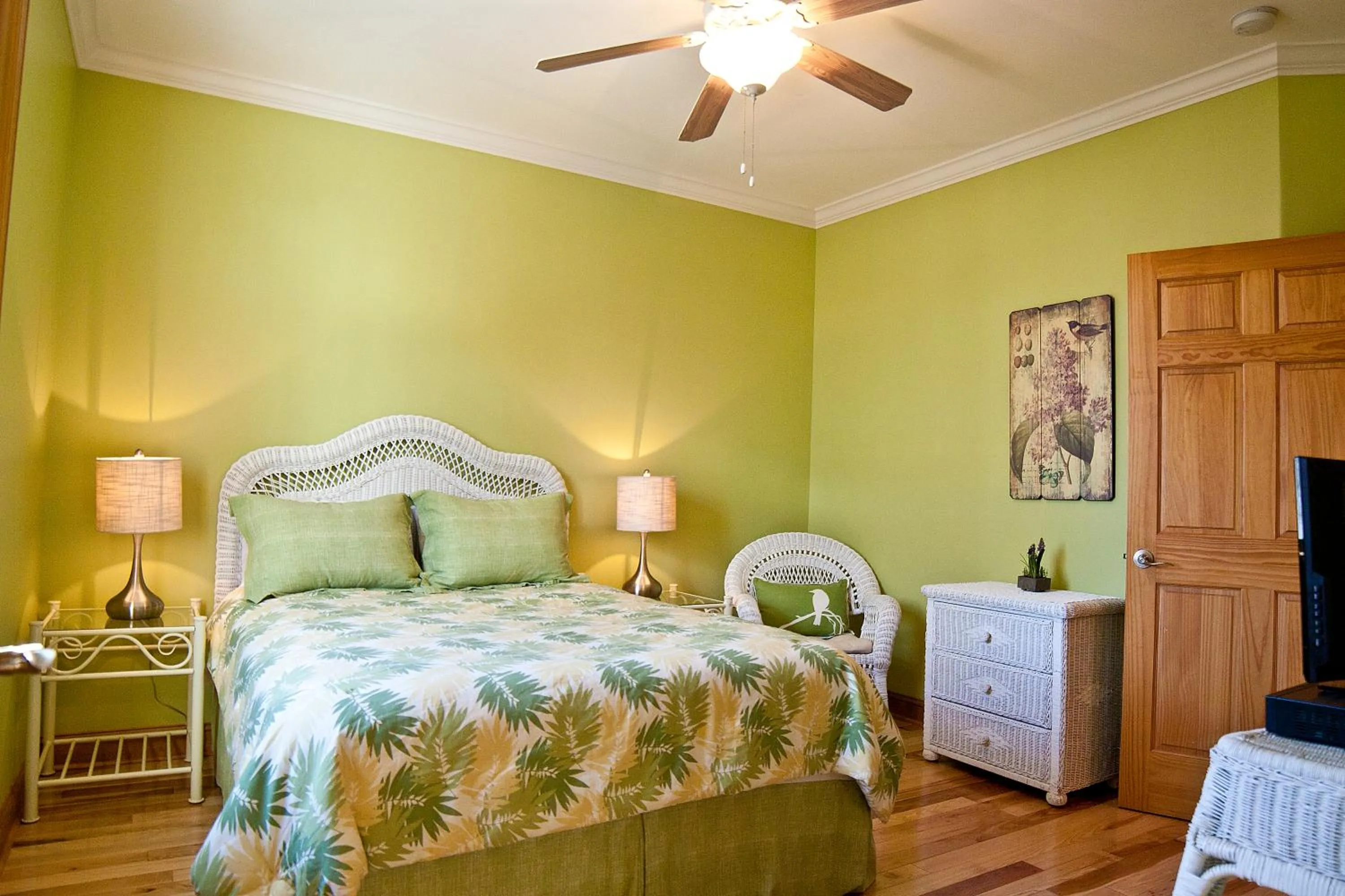 Bed in DeSoto Beach Vacation Properties