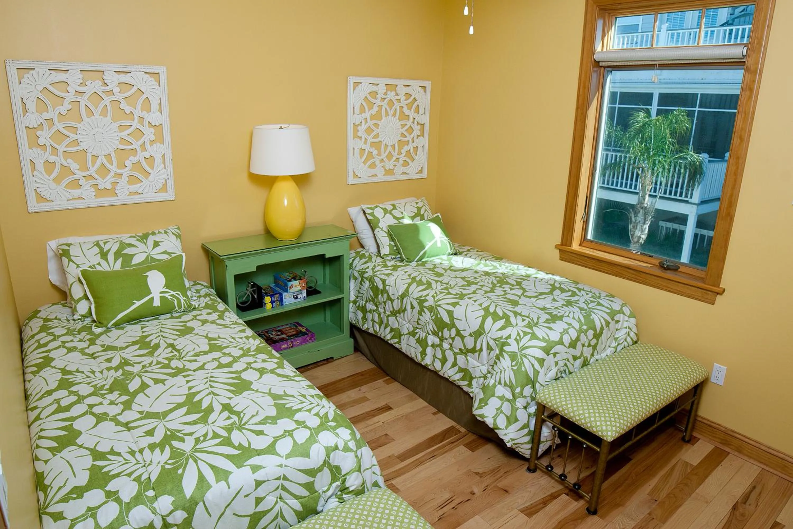 Bed in DeSoto Beach Vacation Properties