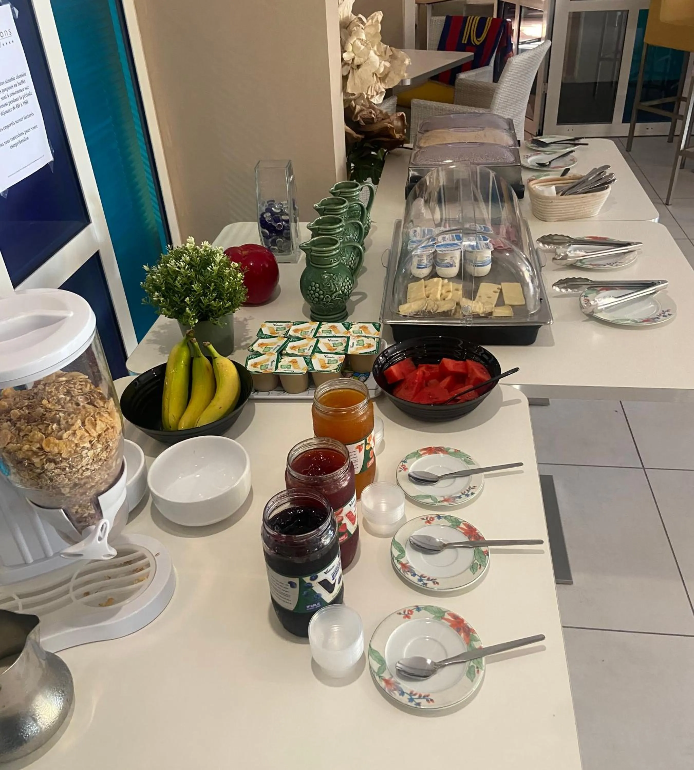 Breakfast in Les Alcyons