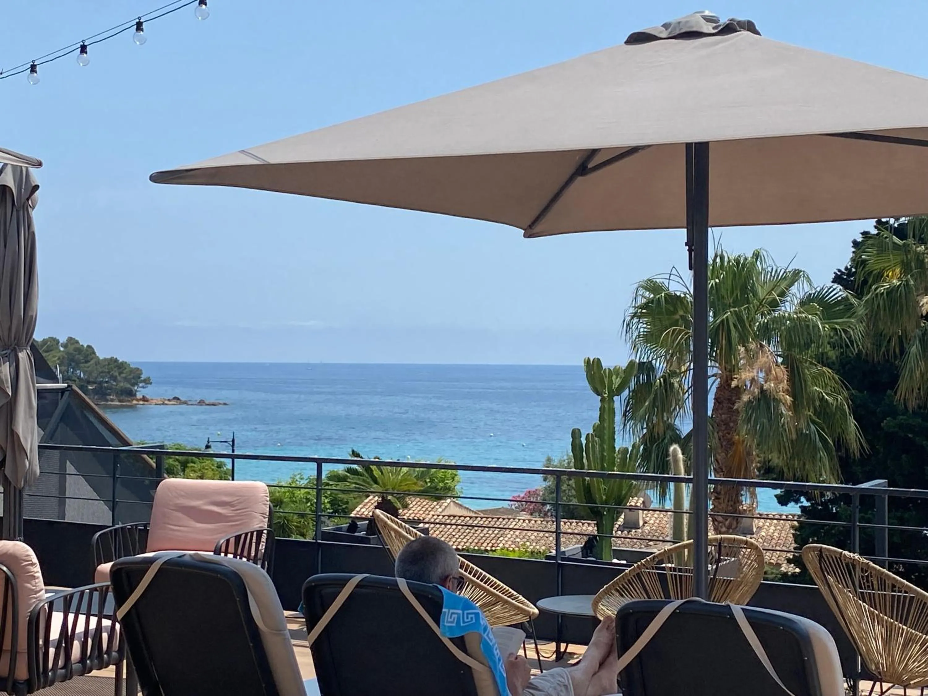 Patio in Les Alcyons