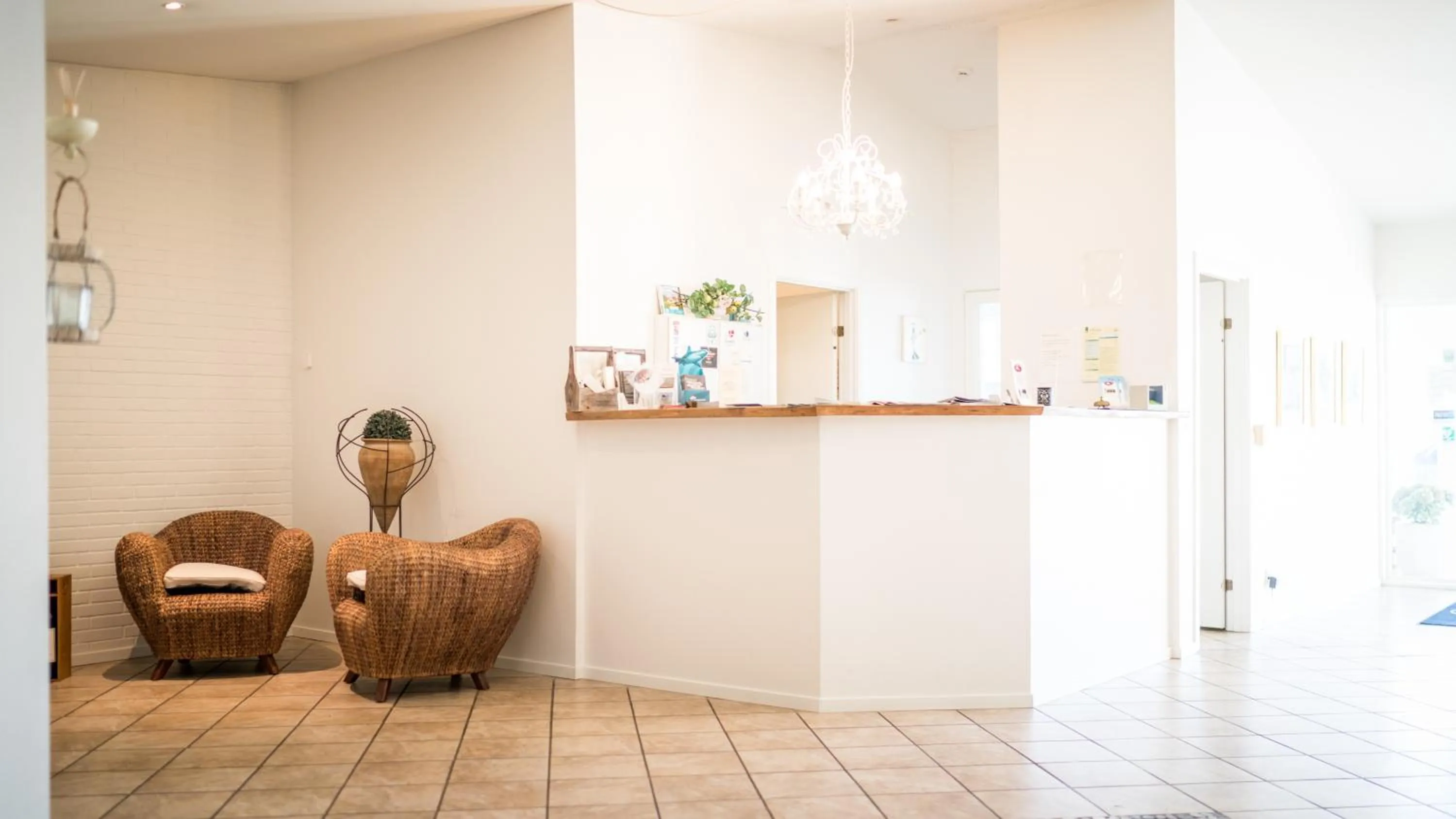 Lobby or reception in Hotel Havlund Bed and Breakfast