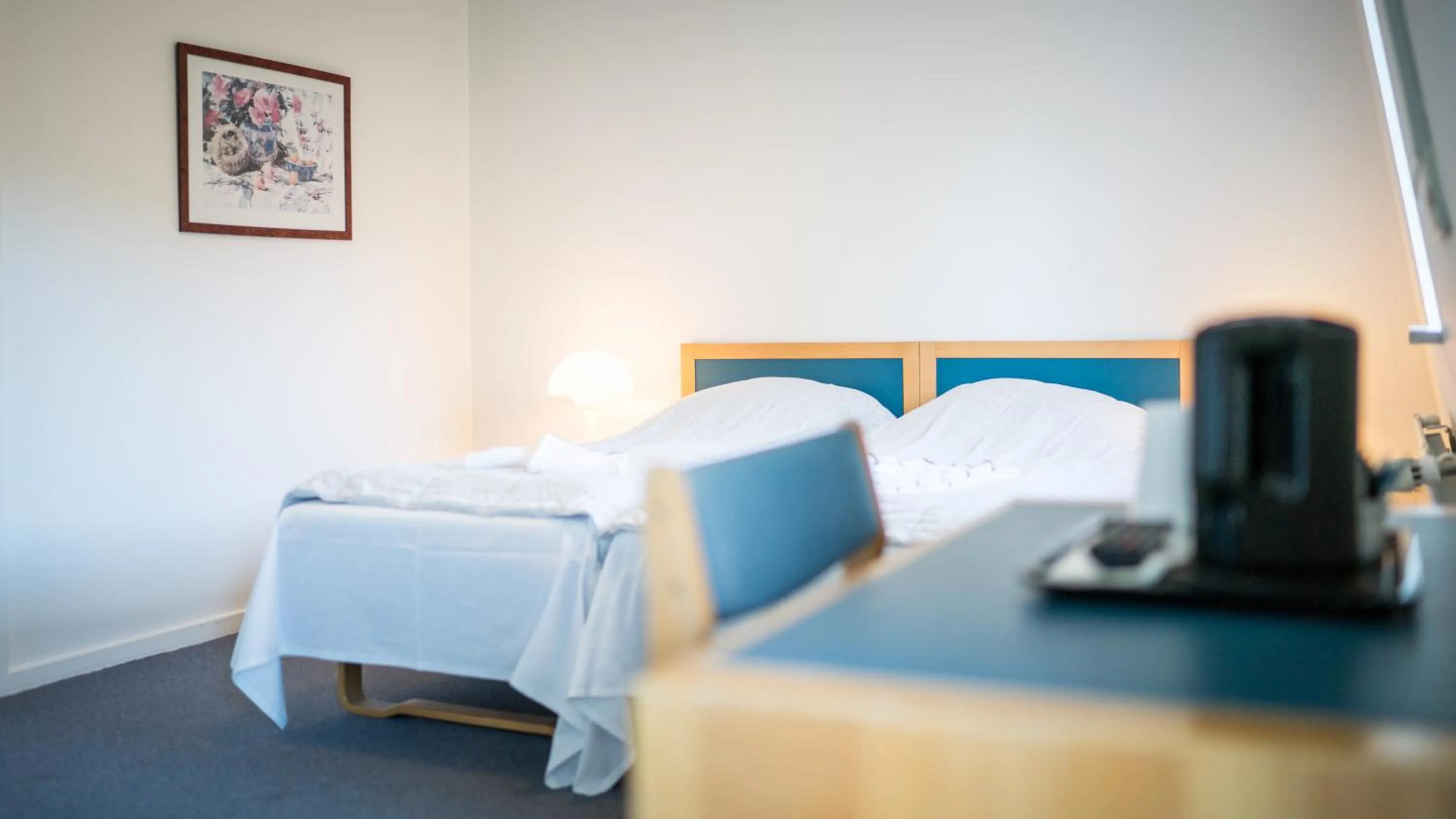 Bed in Hotel Havlund Bed and Breakfast