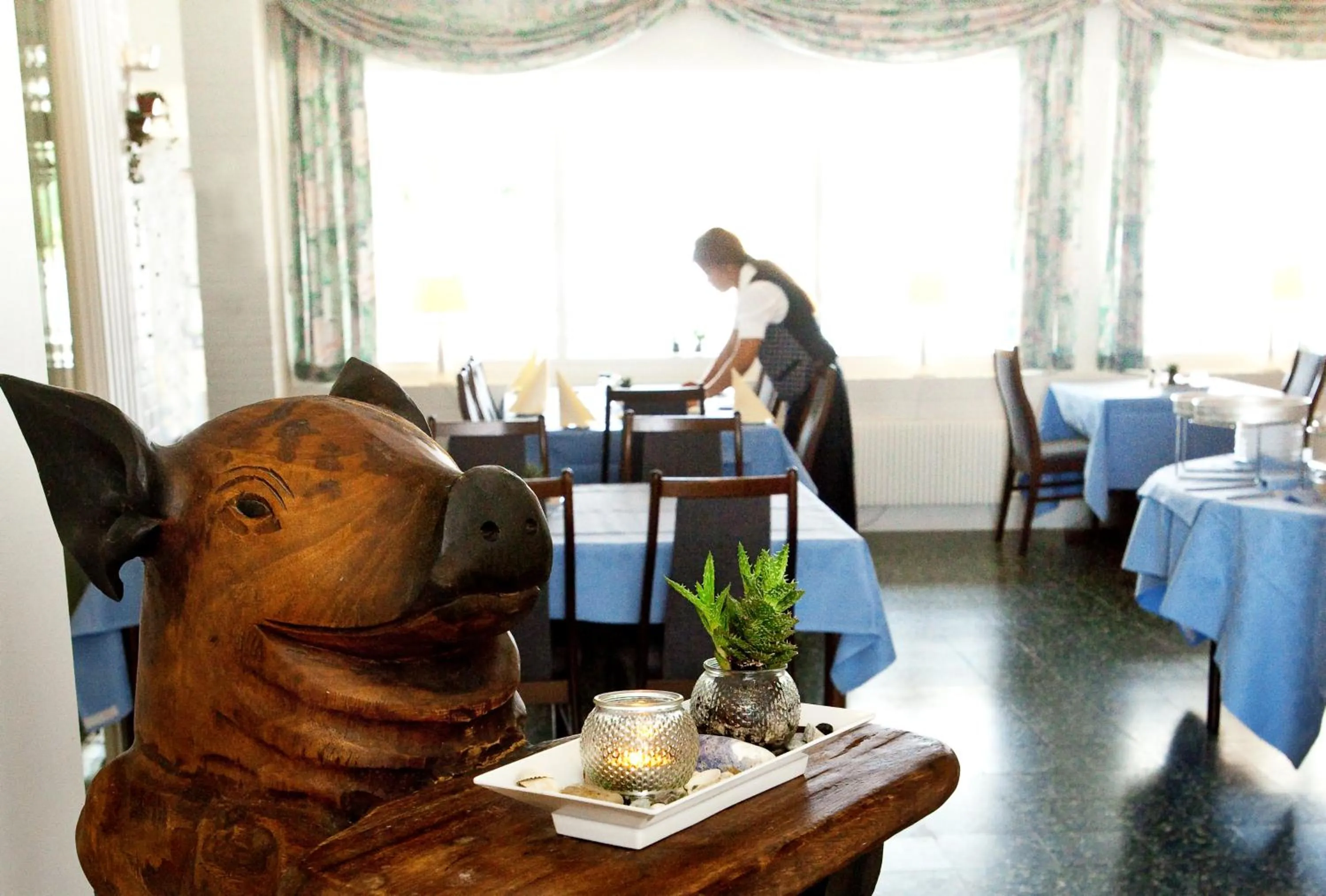 Restaurant/places to eat in Hotel Havlund Bed and Breakfast