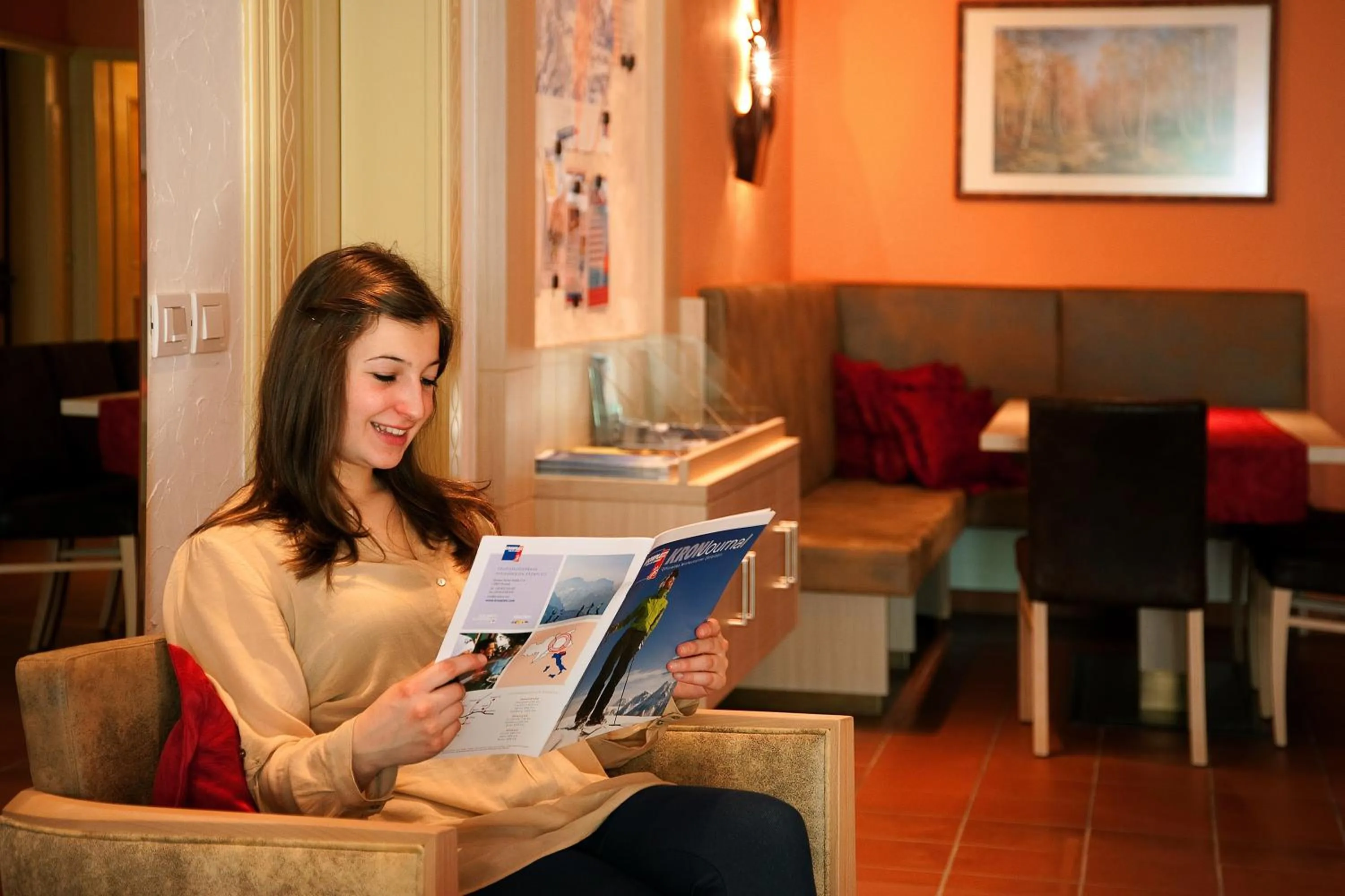 Communal lounge/ TV room in Residence Terentis