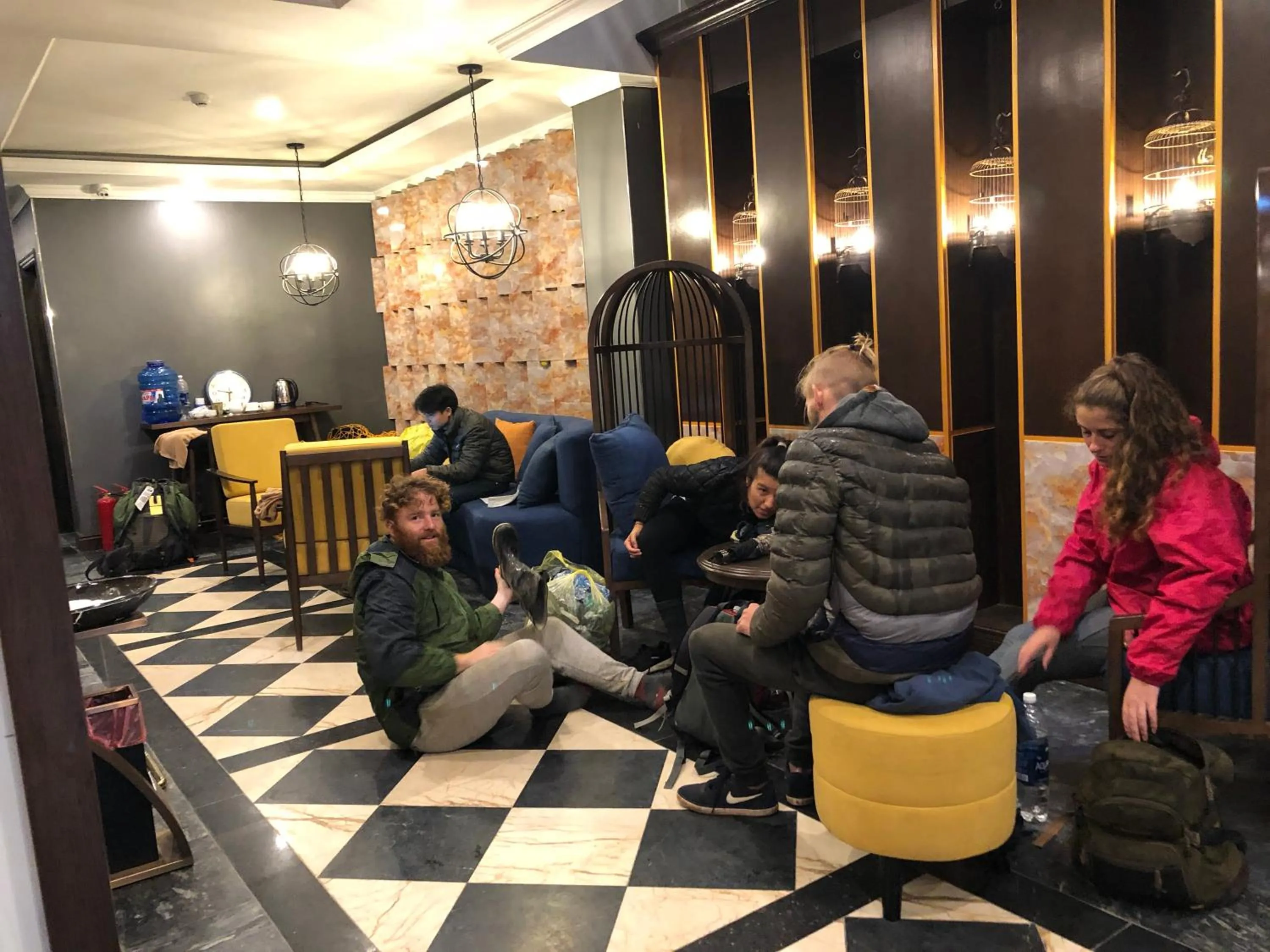 group of guests in Nomadtrails Boutique Sapa Hotel