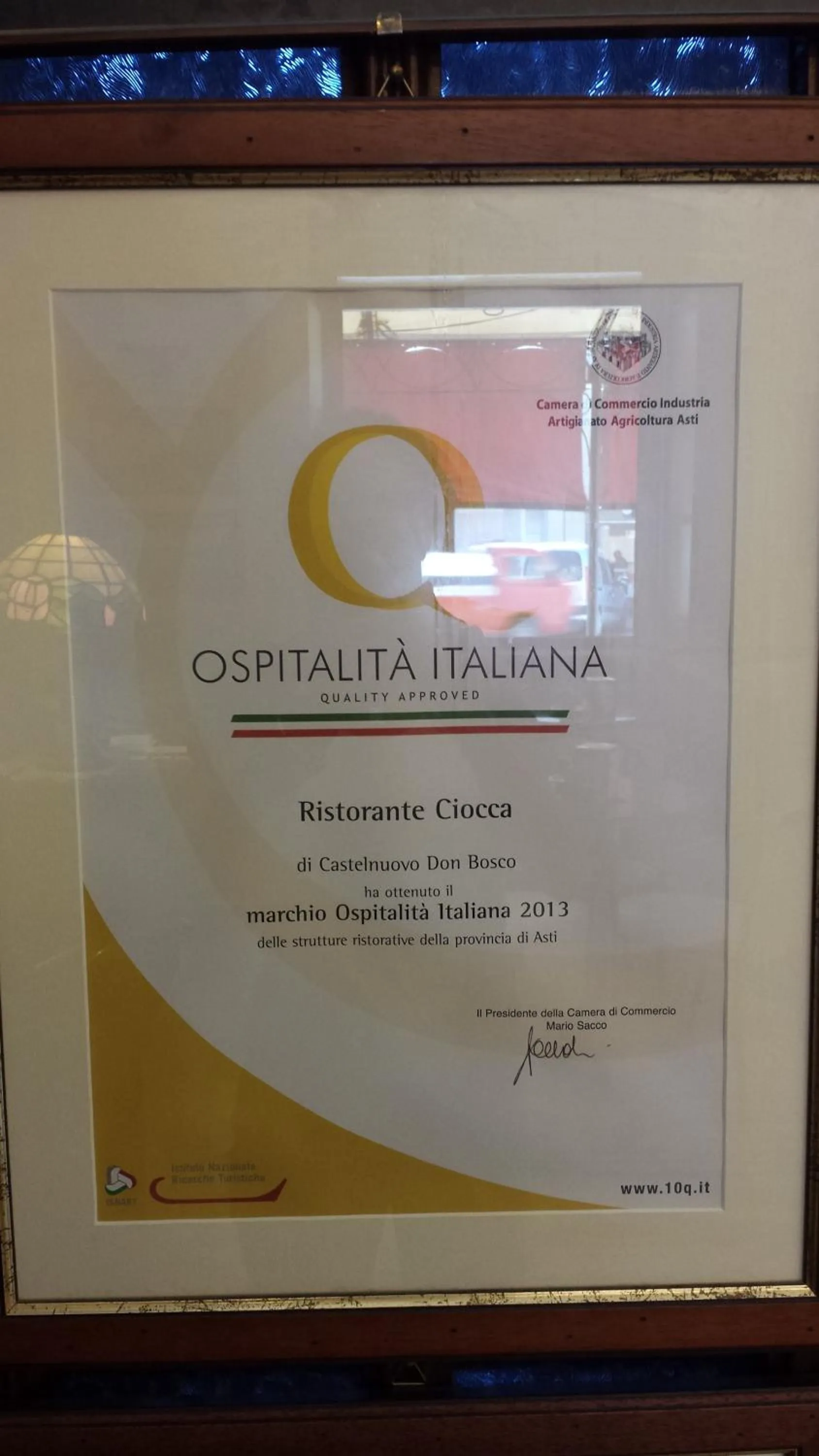 Restaurant/places to eat in Hotel Ciocca