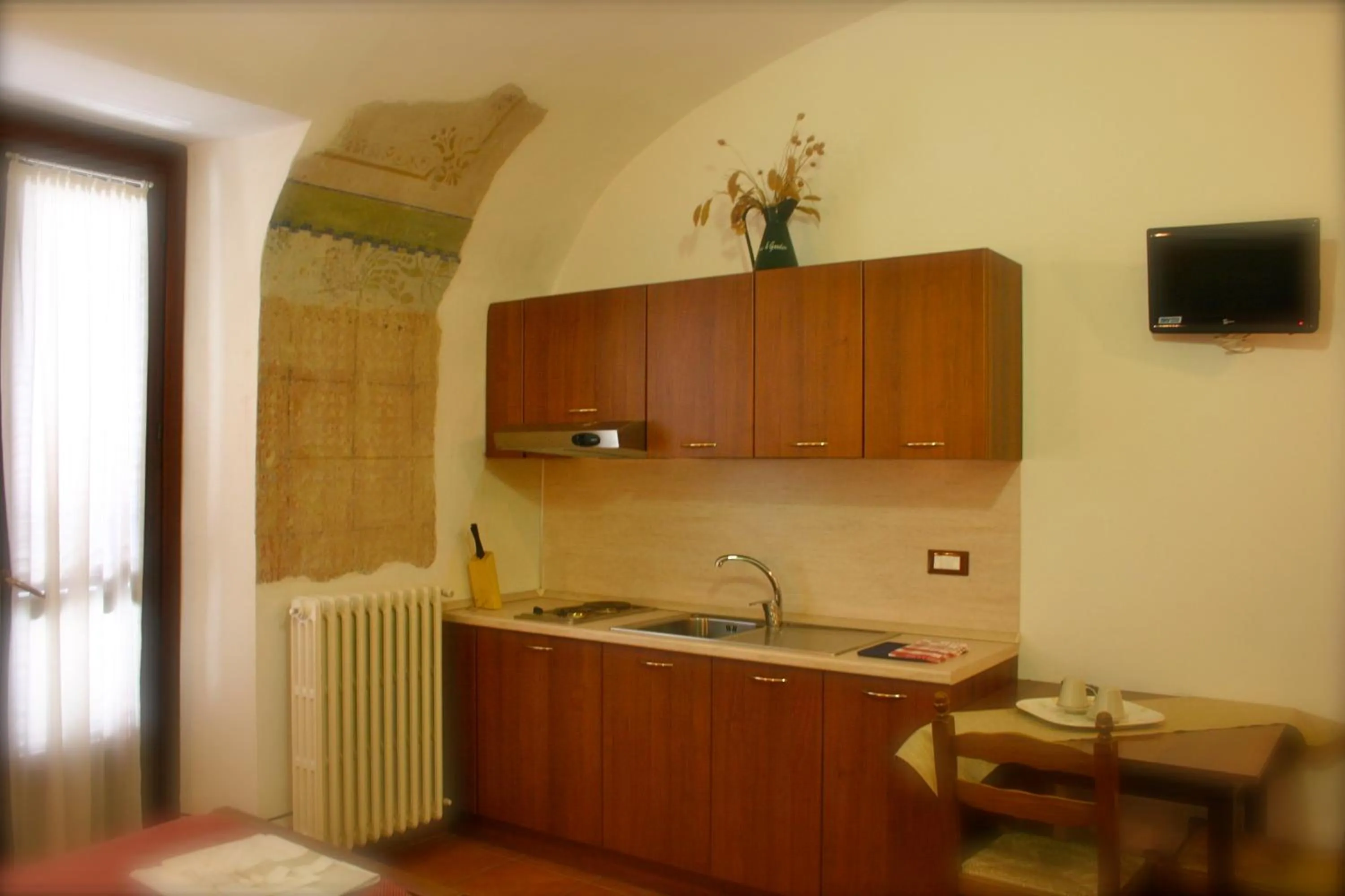 Kitchen or kitchenette in Hotel Ciocca