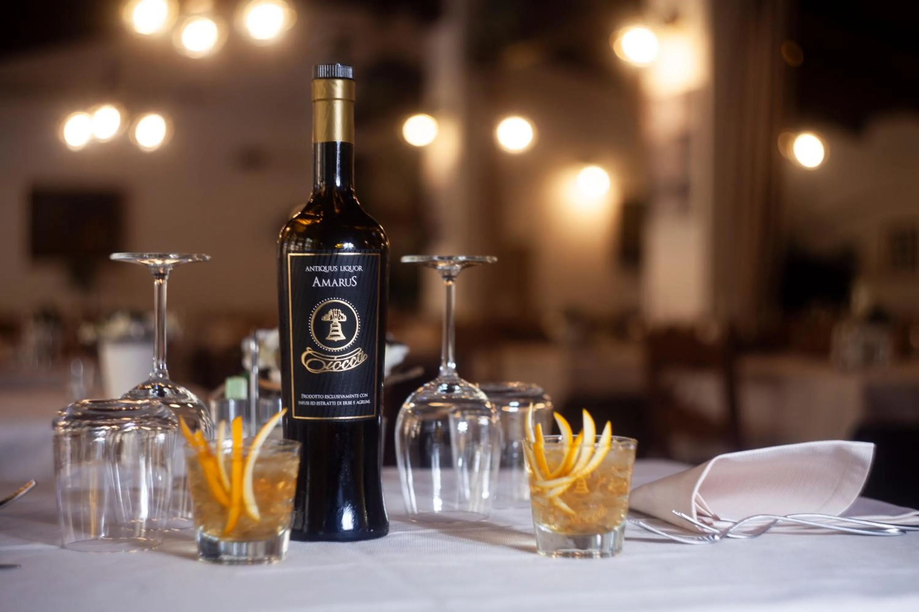 Alcoholic drinks in Hotel Ciocca