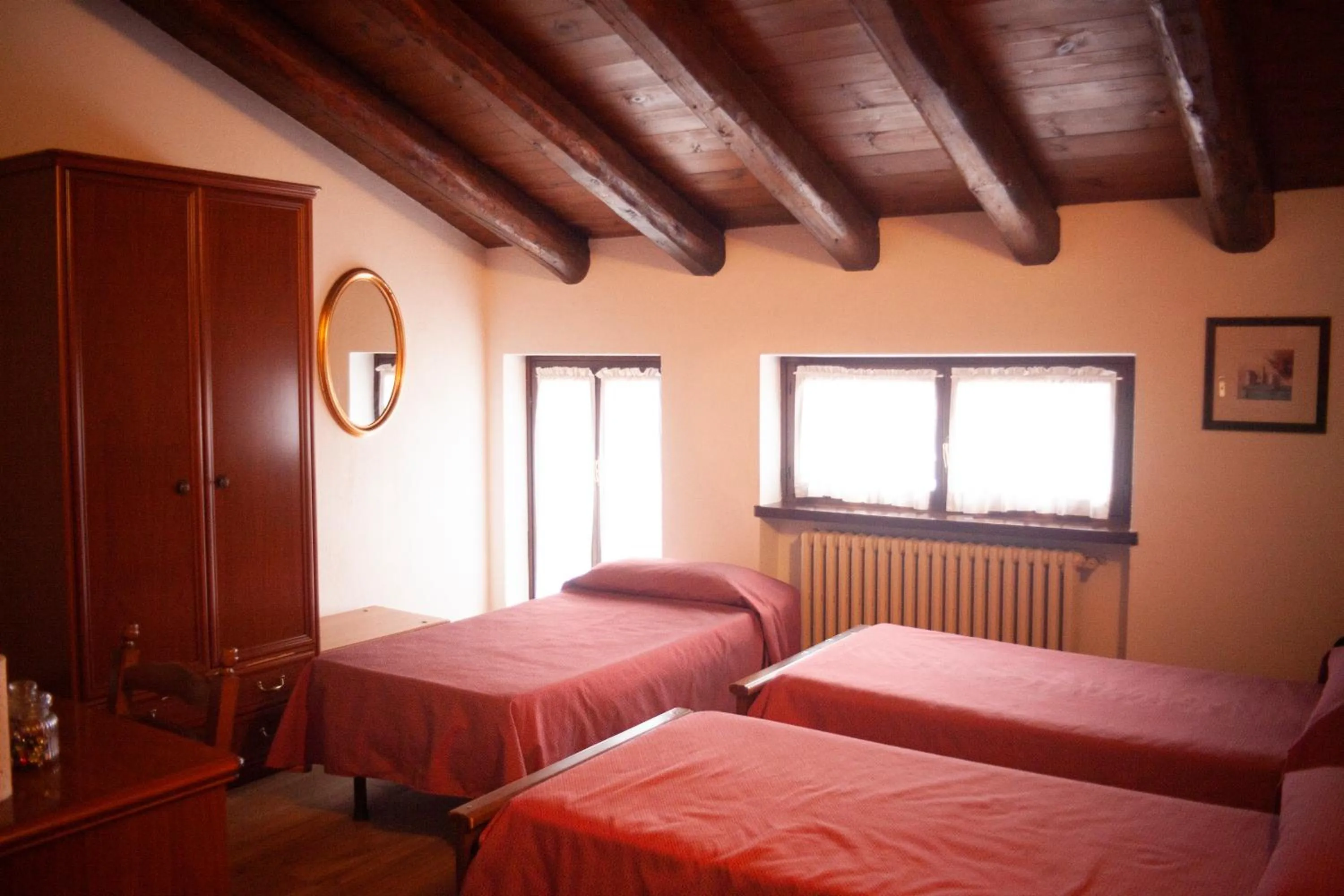 Bed in Hotel Ciocca