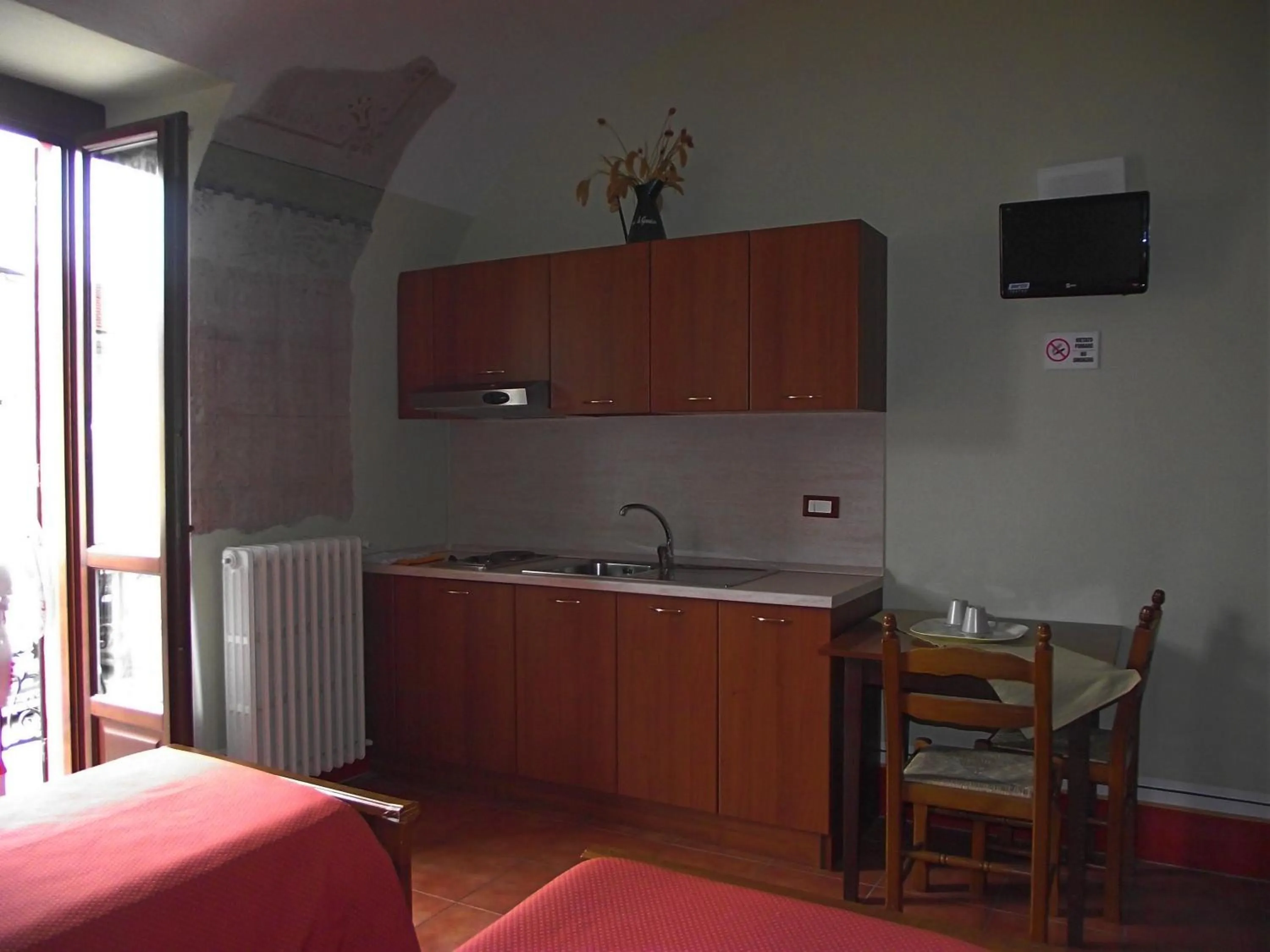 Kitchen or kitchenette in Hotel Ciocca