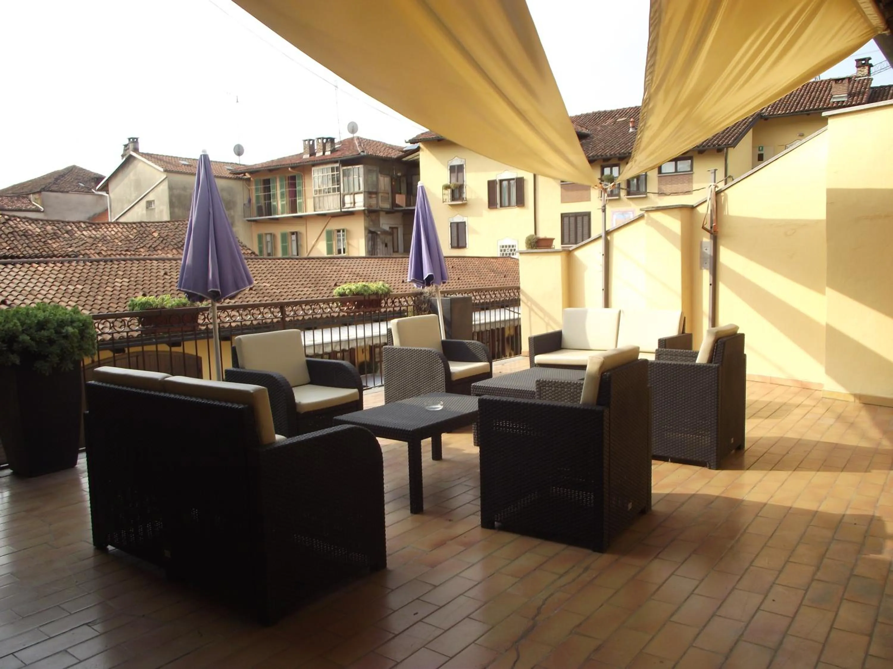 Balcony/Terrace in Hotel Ciocca
