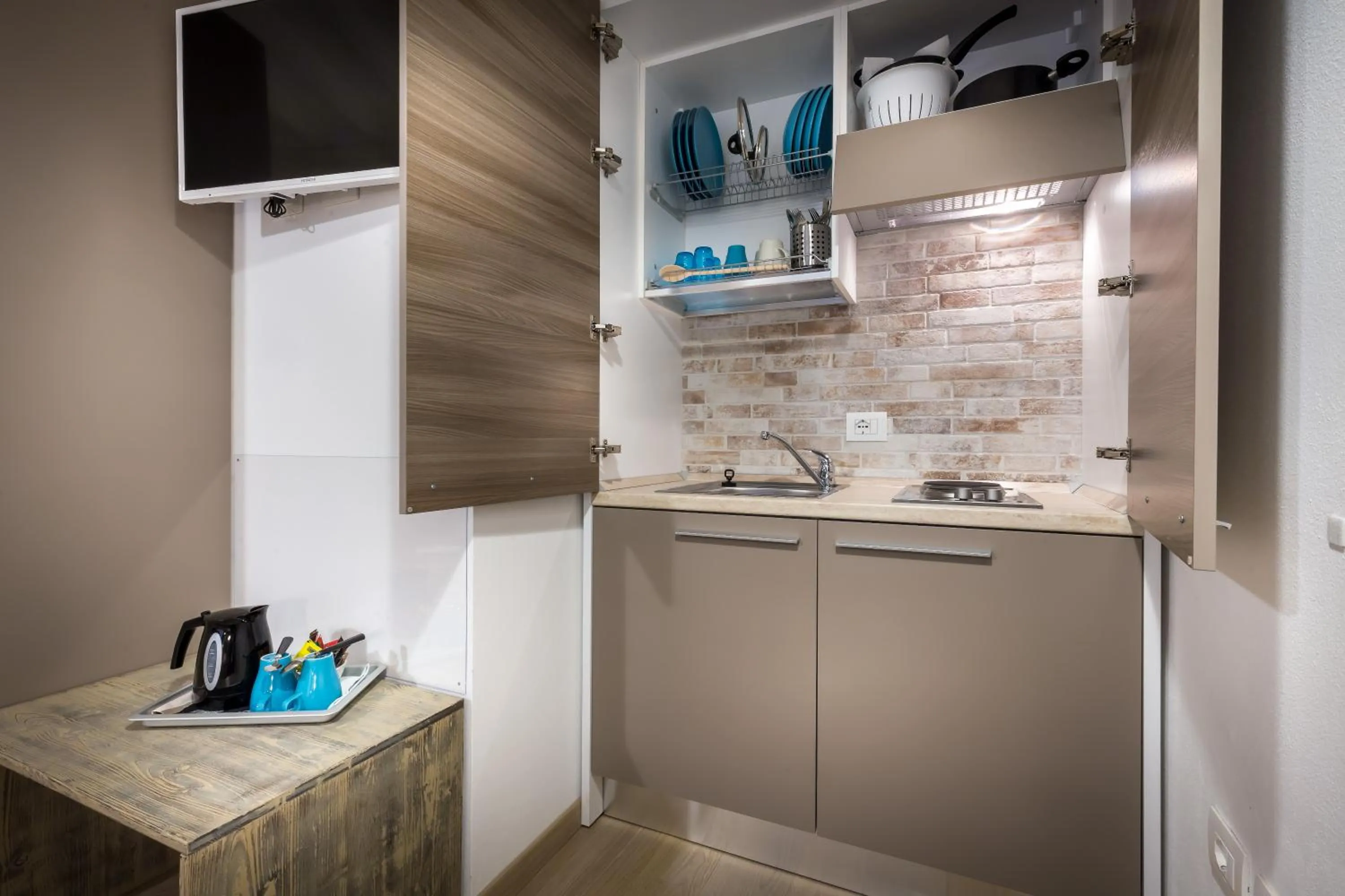 Kitchen or kitchenette in Relais Gaia