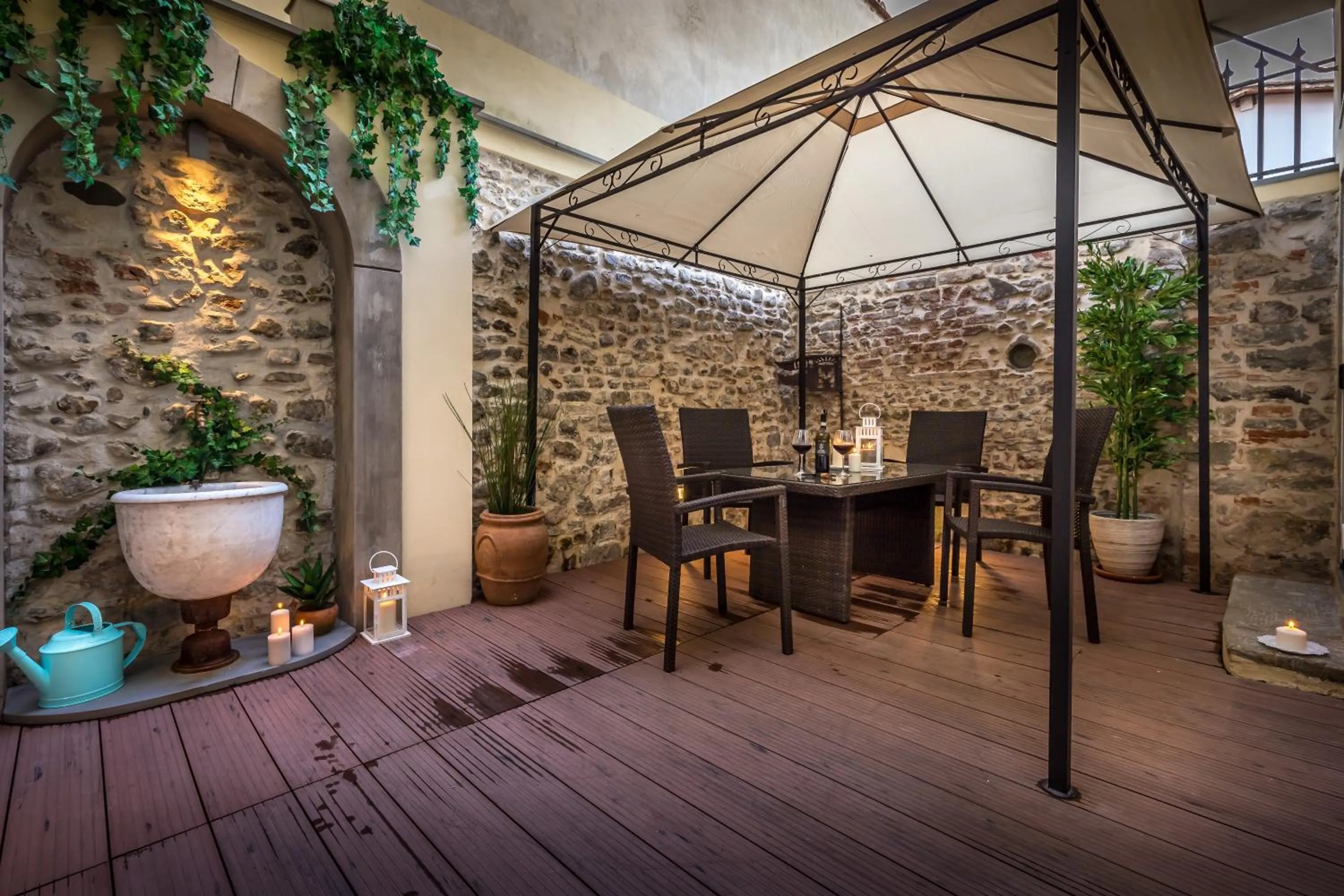 Patio in Relais Gaia