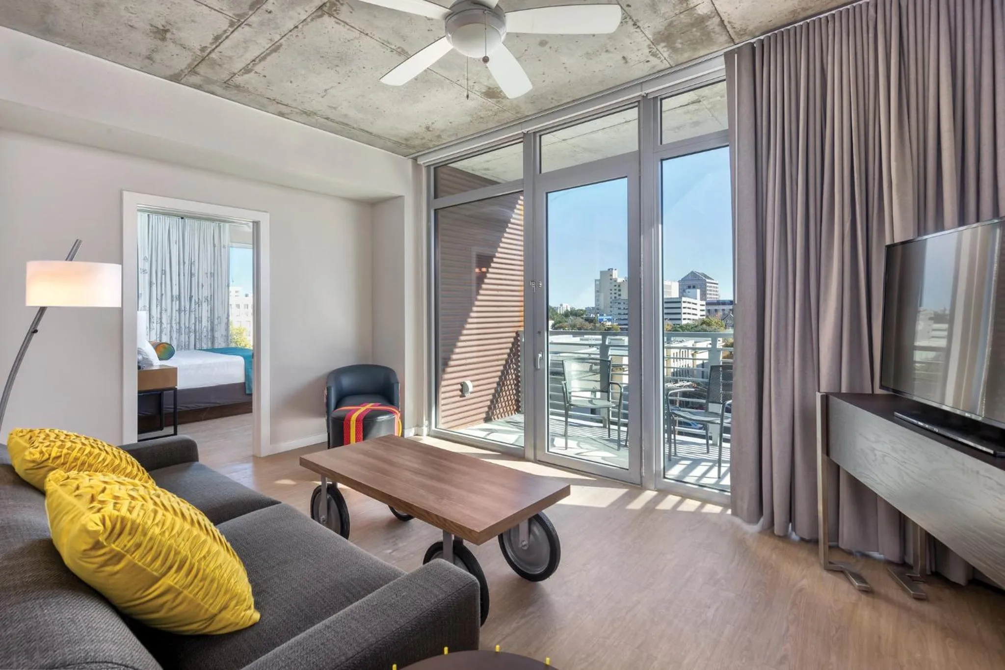 Living room in Club Wyndham Austin