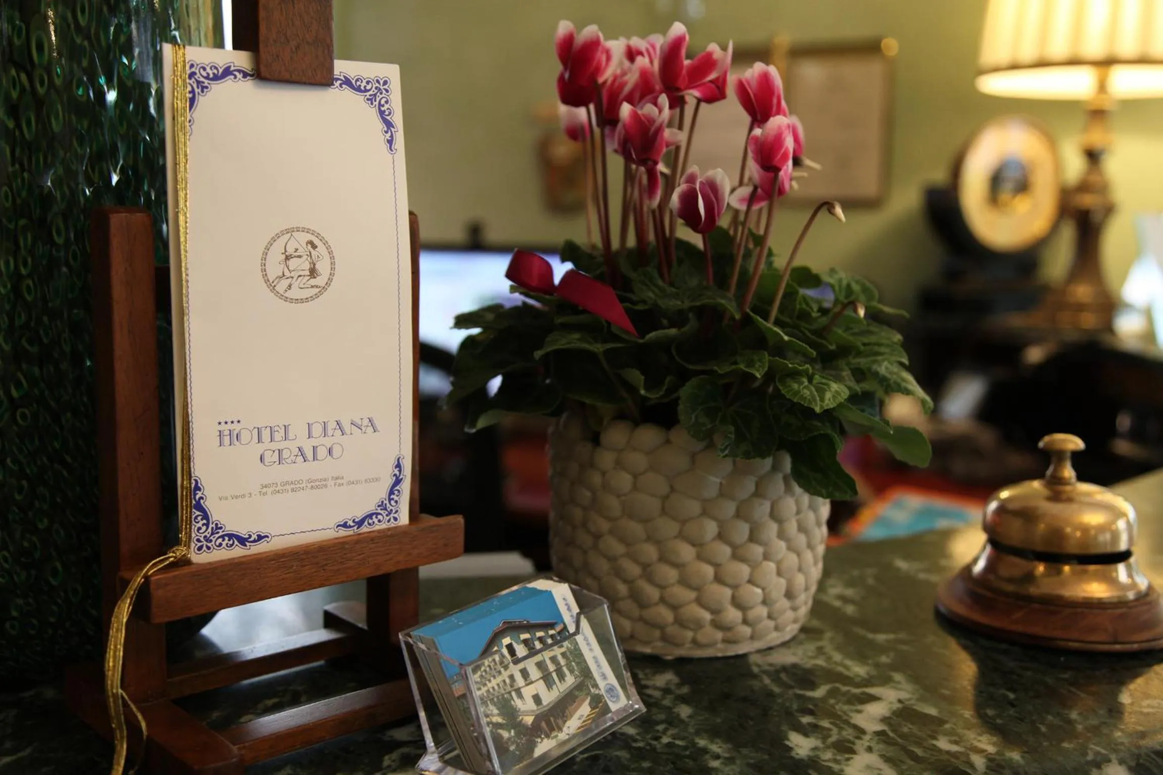 Decorative detail in Hotel Diana