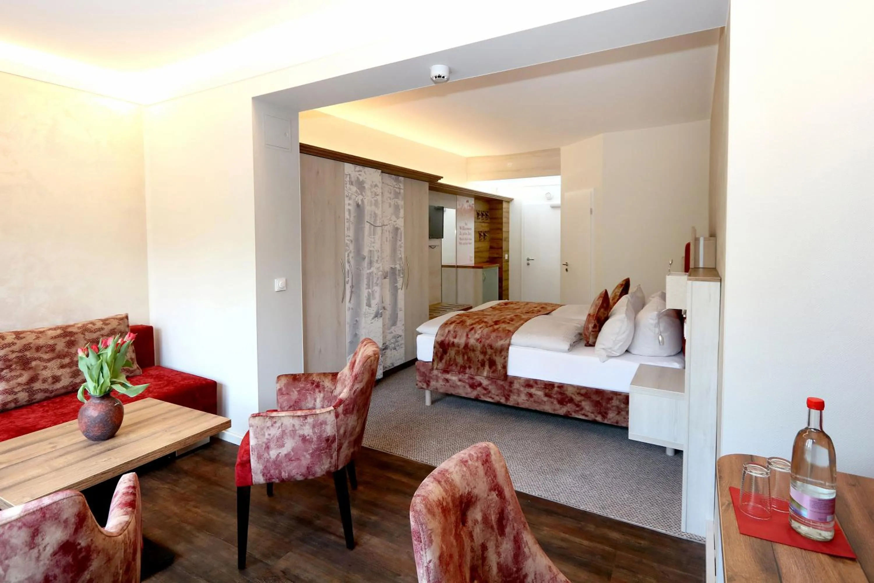 Bed in Waldhotel Ehrental