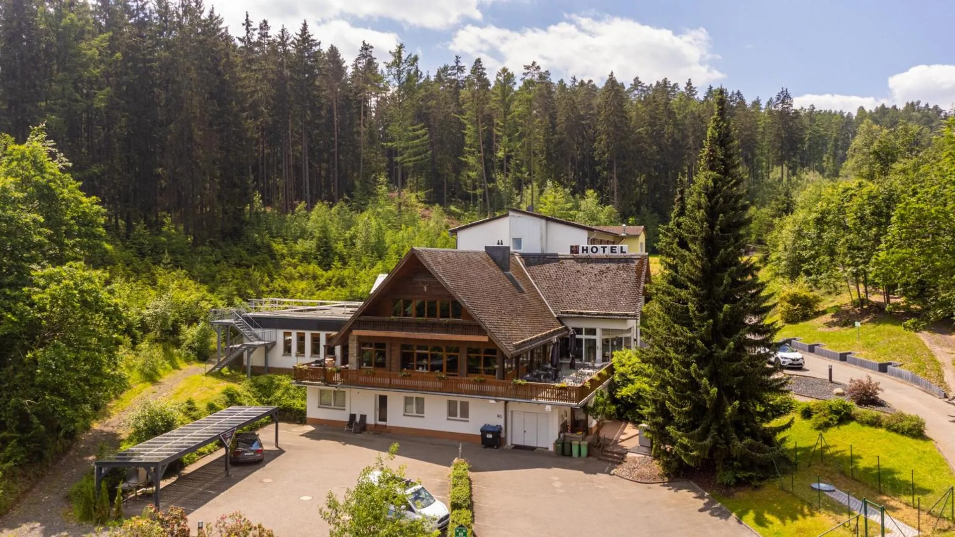 Property building in Waldhotel Ehrental