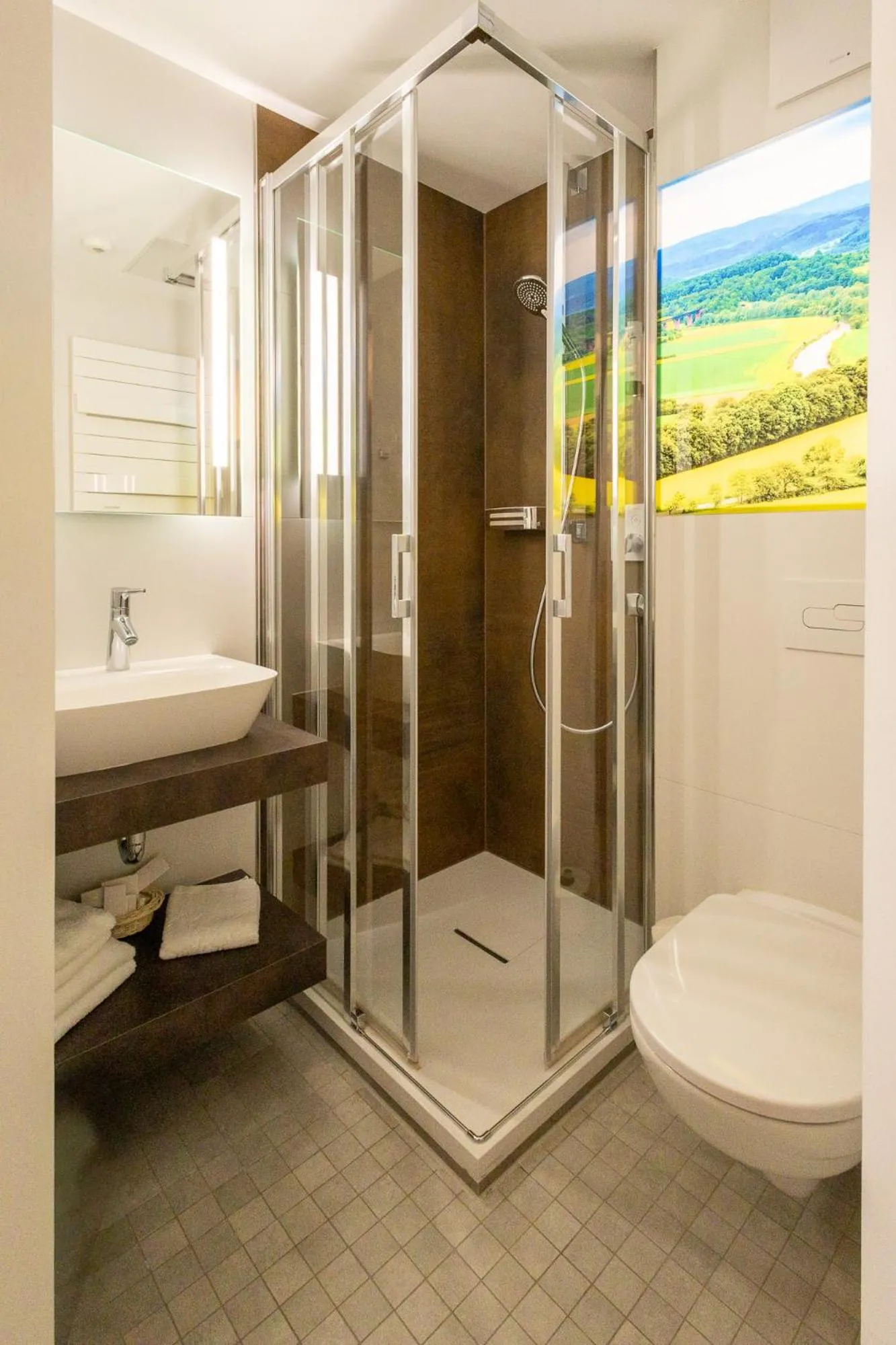 Shower in Waldhotel Ehrental
