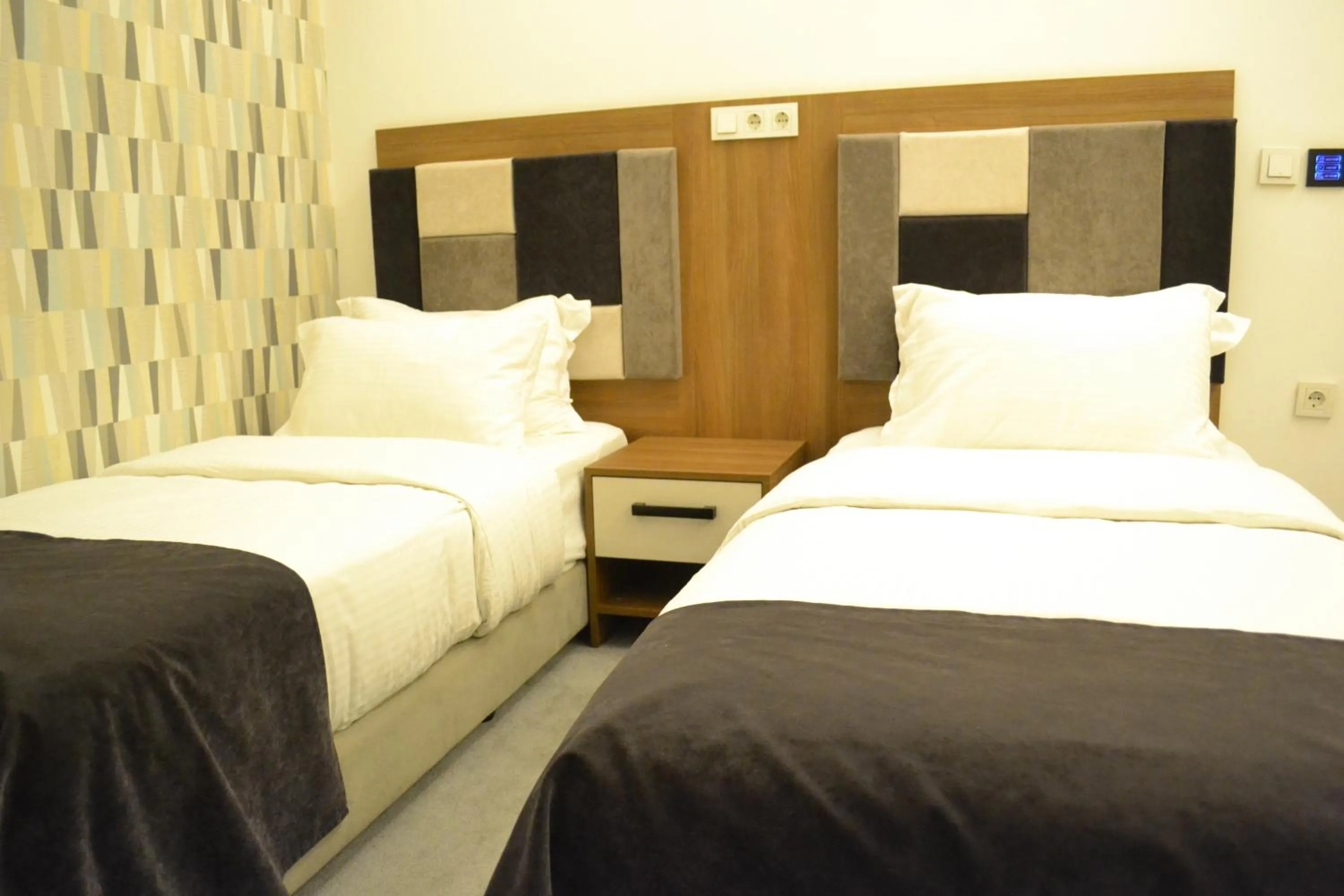 On site, Bed in RİVADA HOTEL